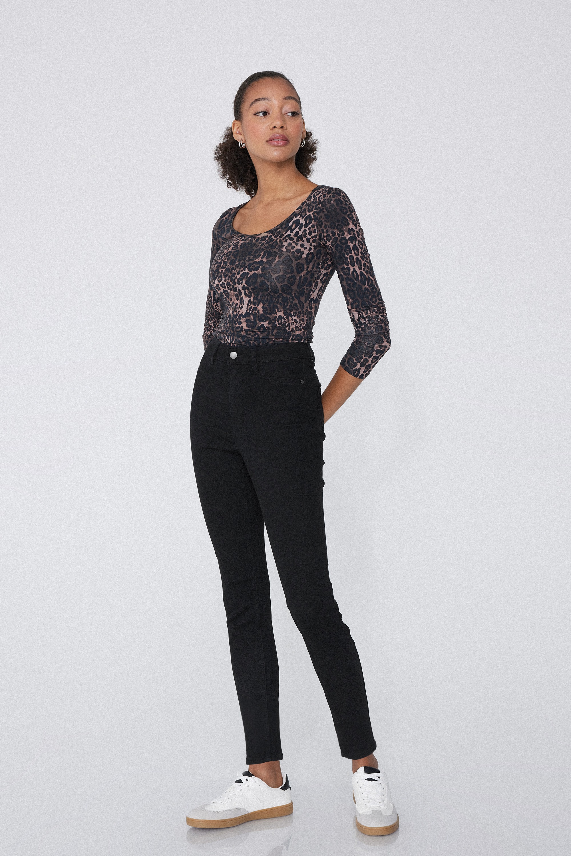 Jegging Taille Haute Effet Push-Up