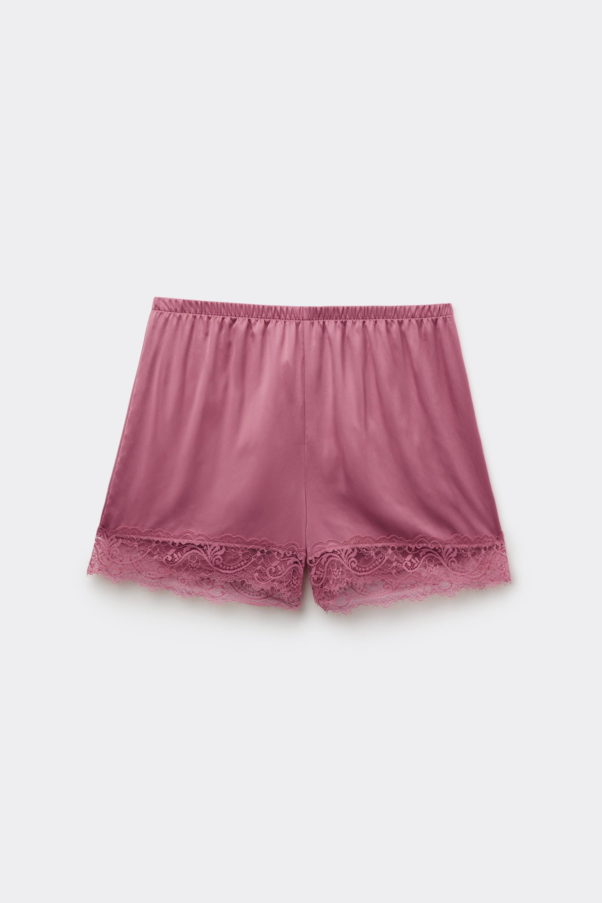 Satin and Lace Shorts