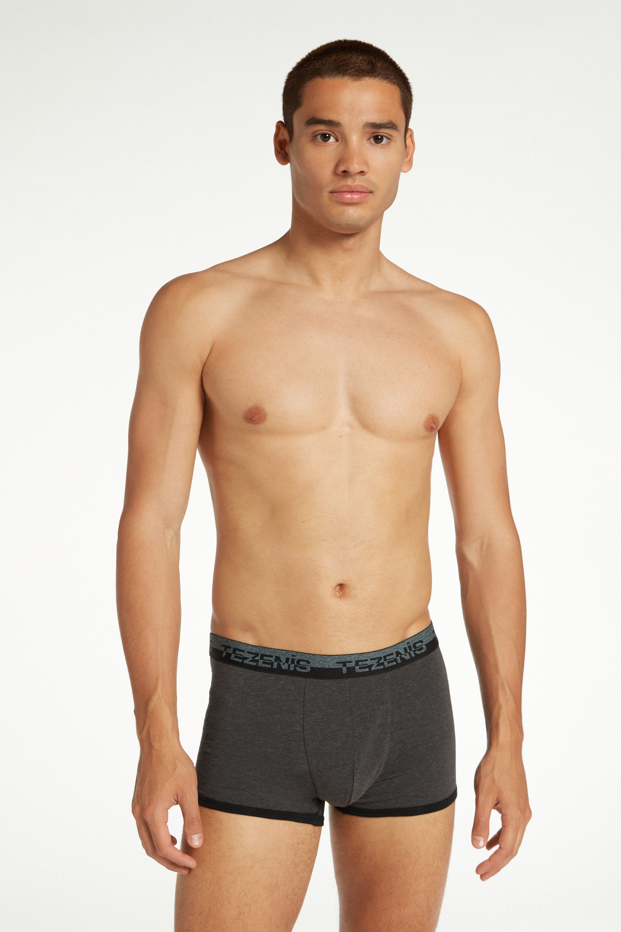 Cotton Boxers with Logo Elastic Band
