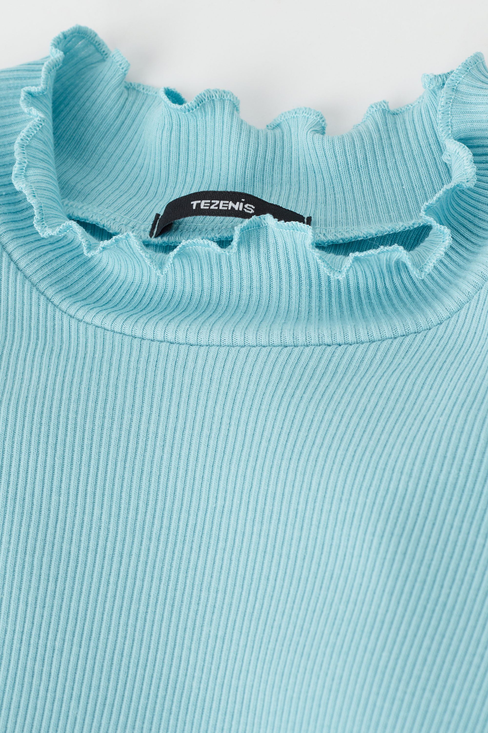 Maglia Manica Lunga Bimba Costina Punto Bambola