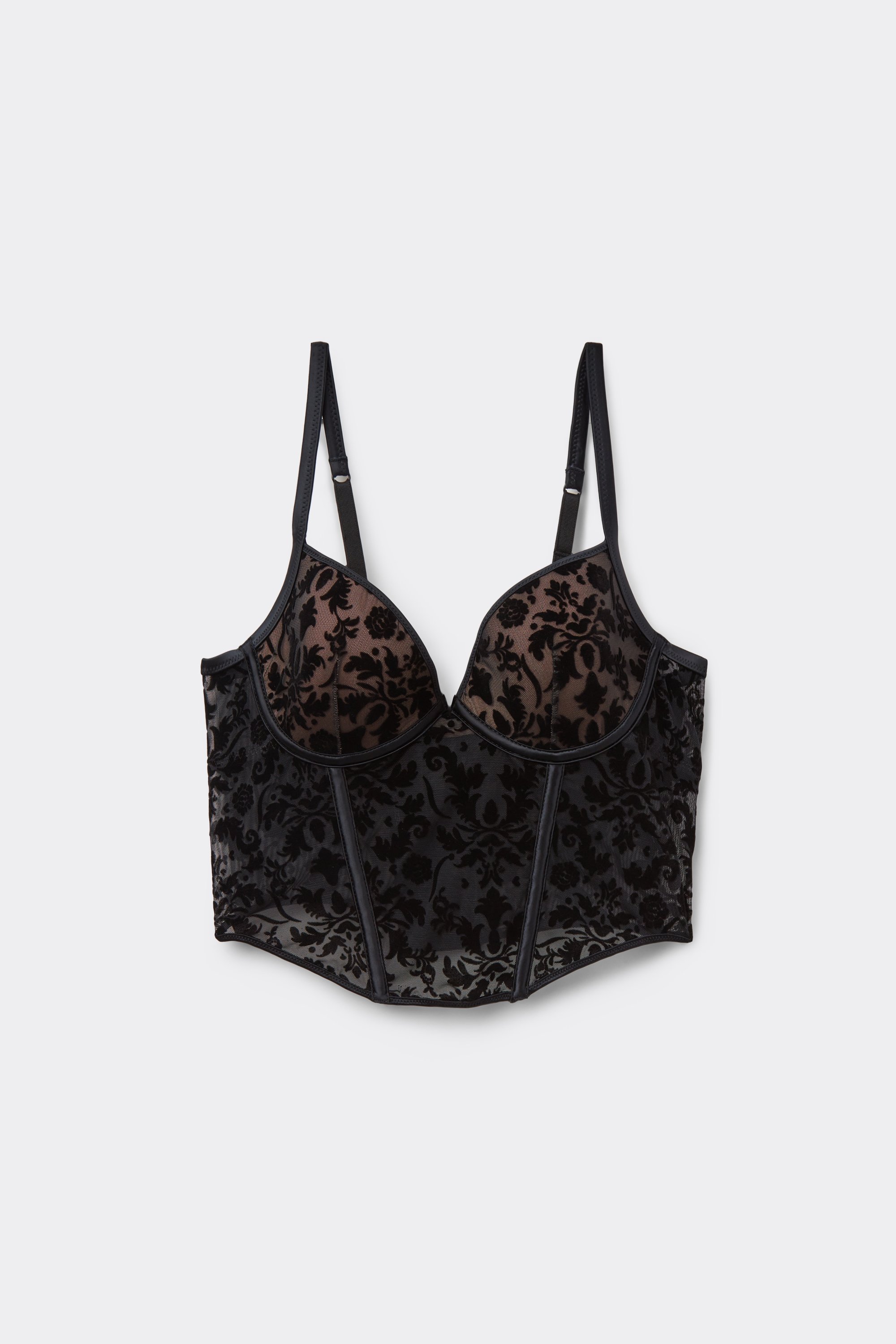 Sutien Bra Top Velvet Noir