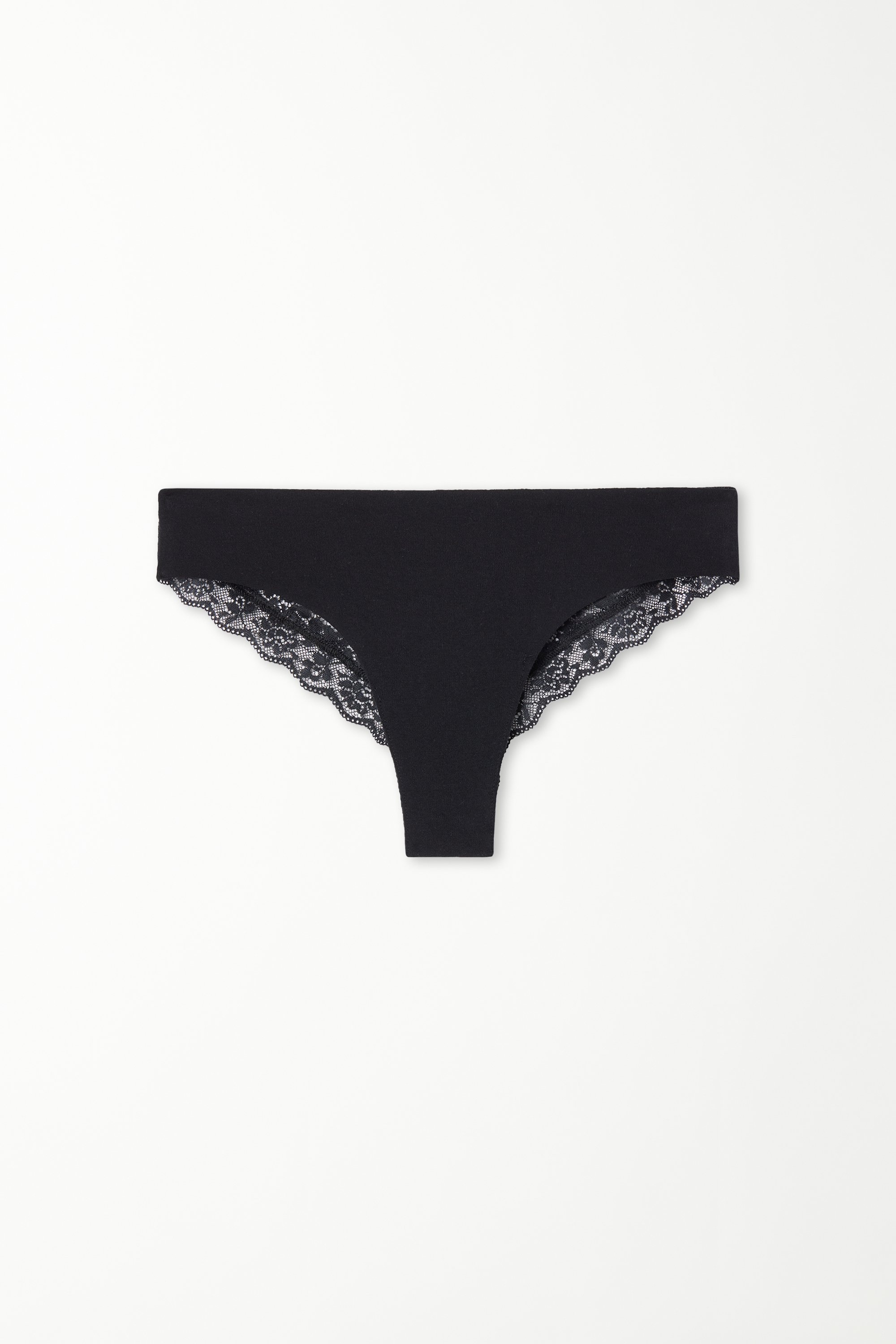 Recycled Lace and Laser Cut Cotton Brazilian Briefs