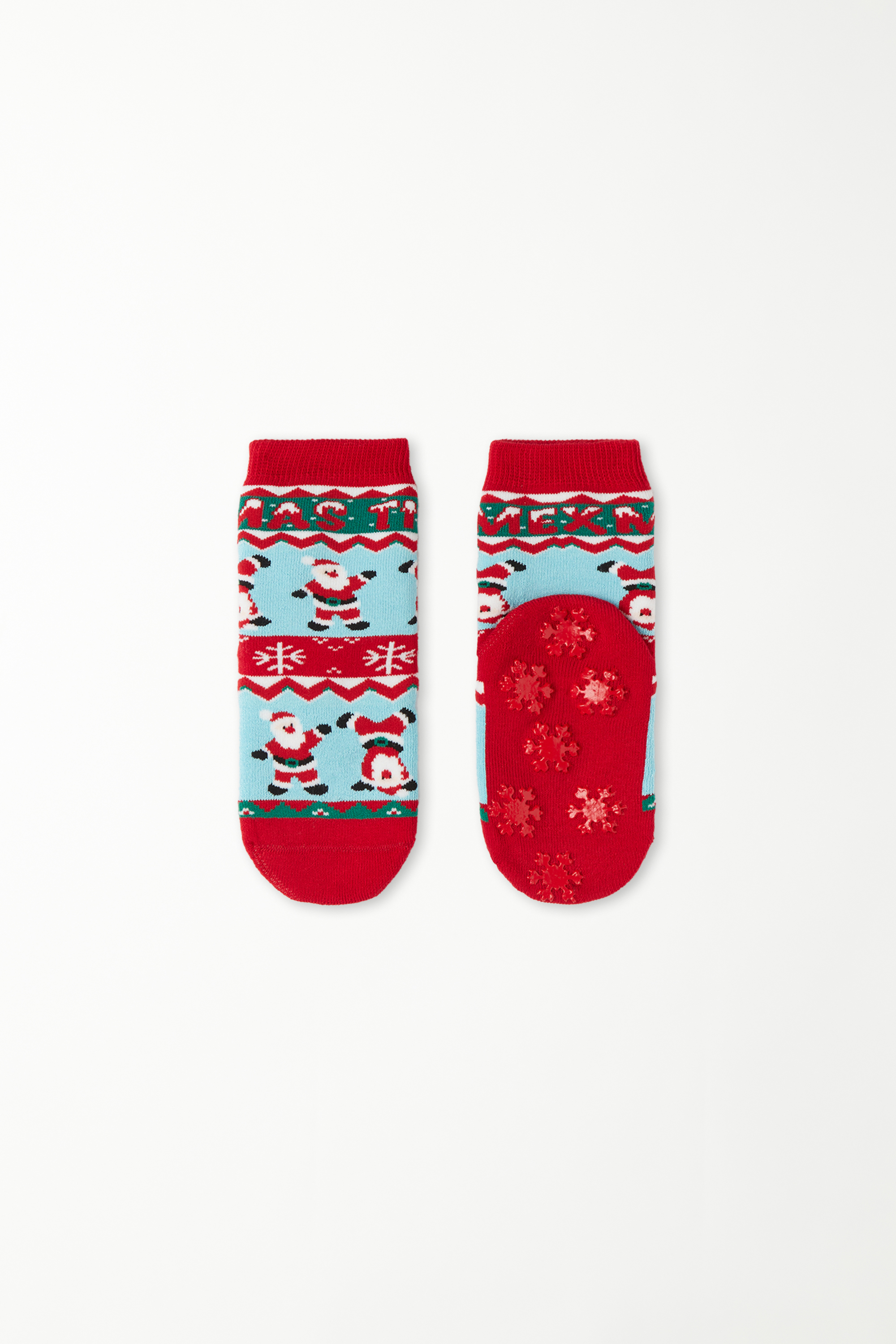 Протиковзні Шкарпетки з Різдвяним Принтом Унісекс для Дітей
