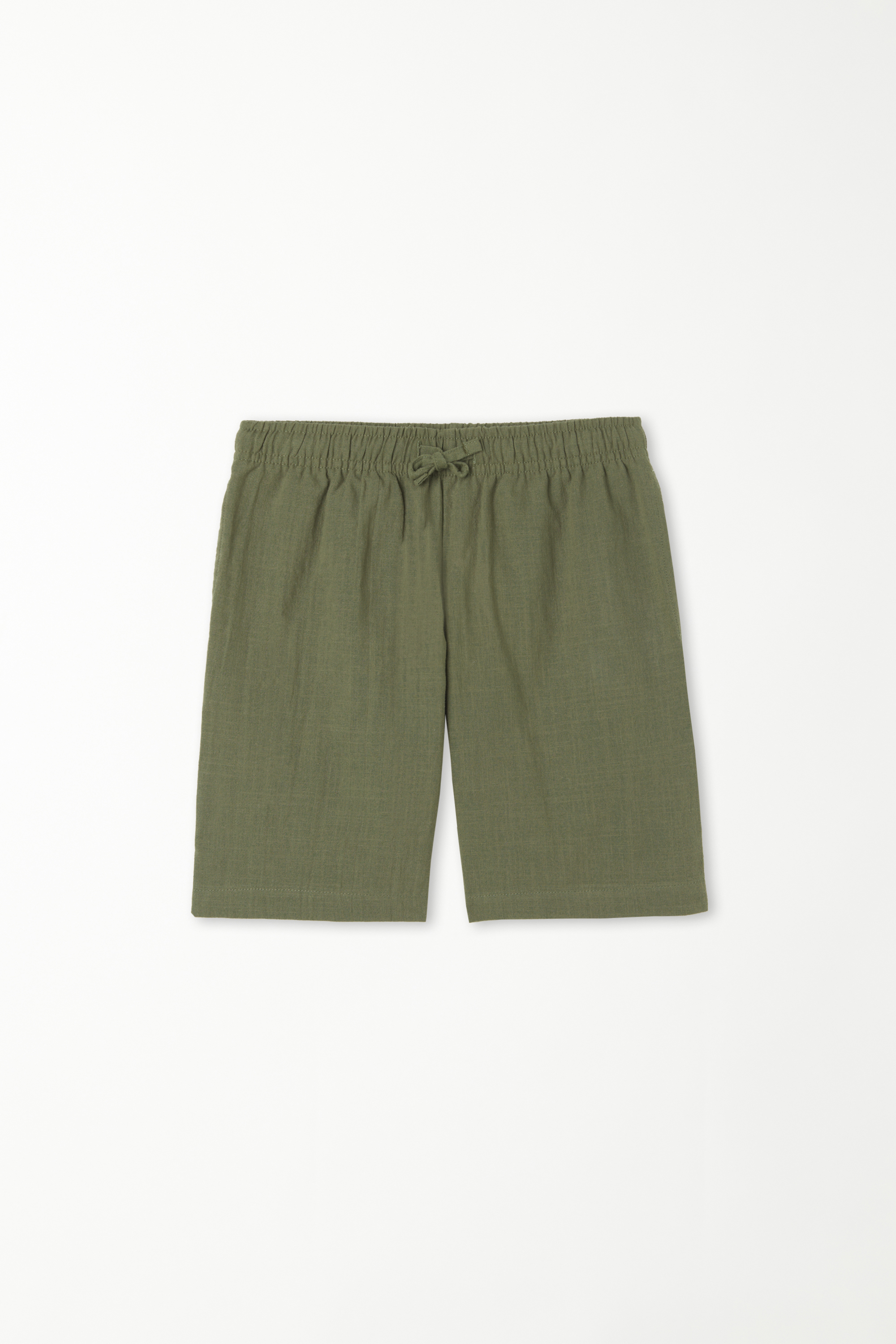 Shorts mit Tunnelzug aus 100 % superleichter Baumwolle für Jungen