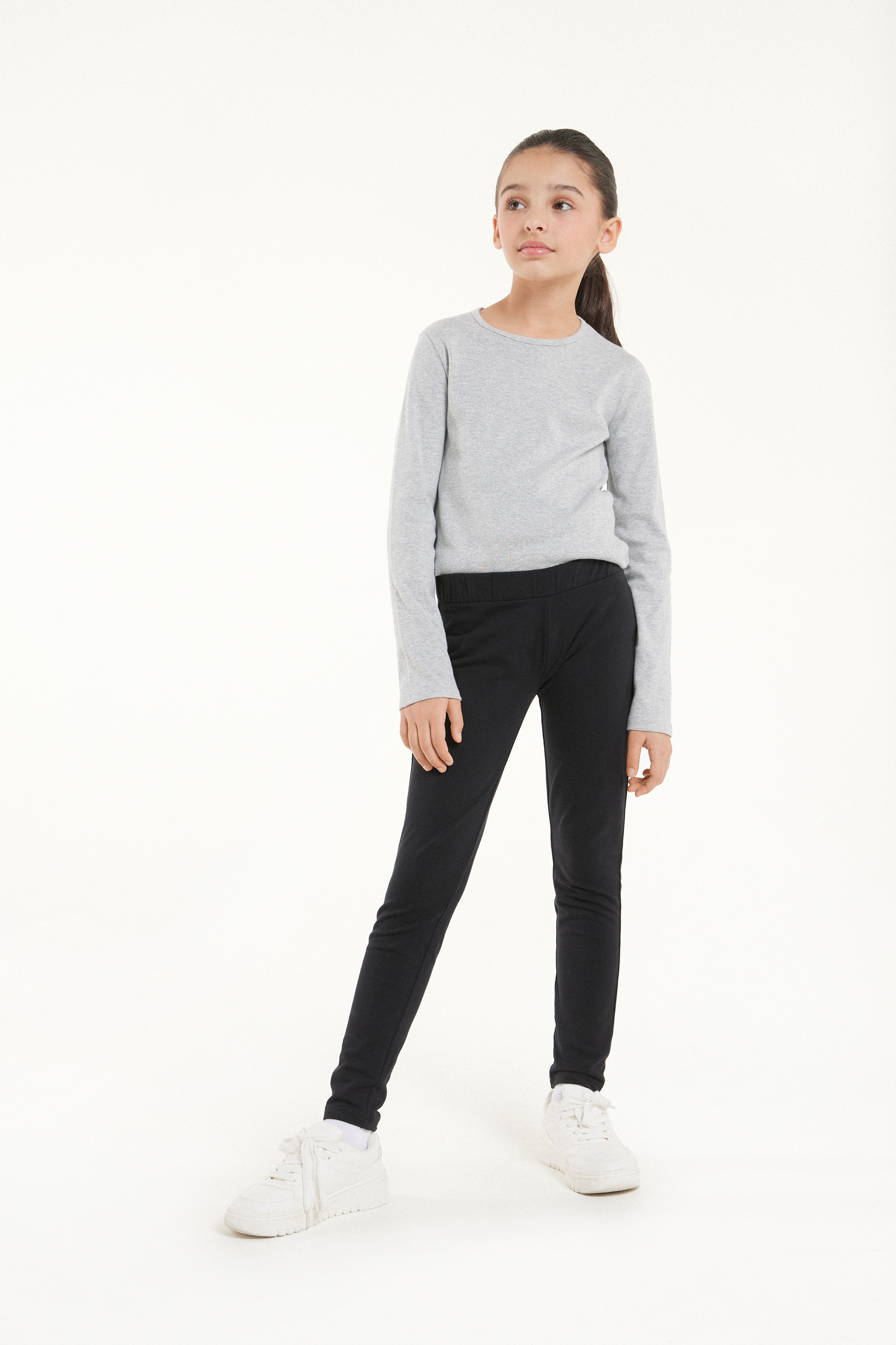 Leggings in Cotone Elasticizzato