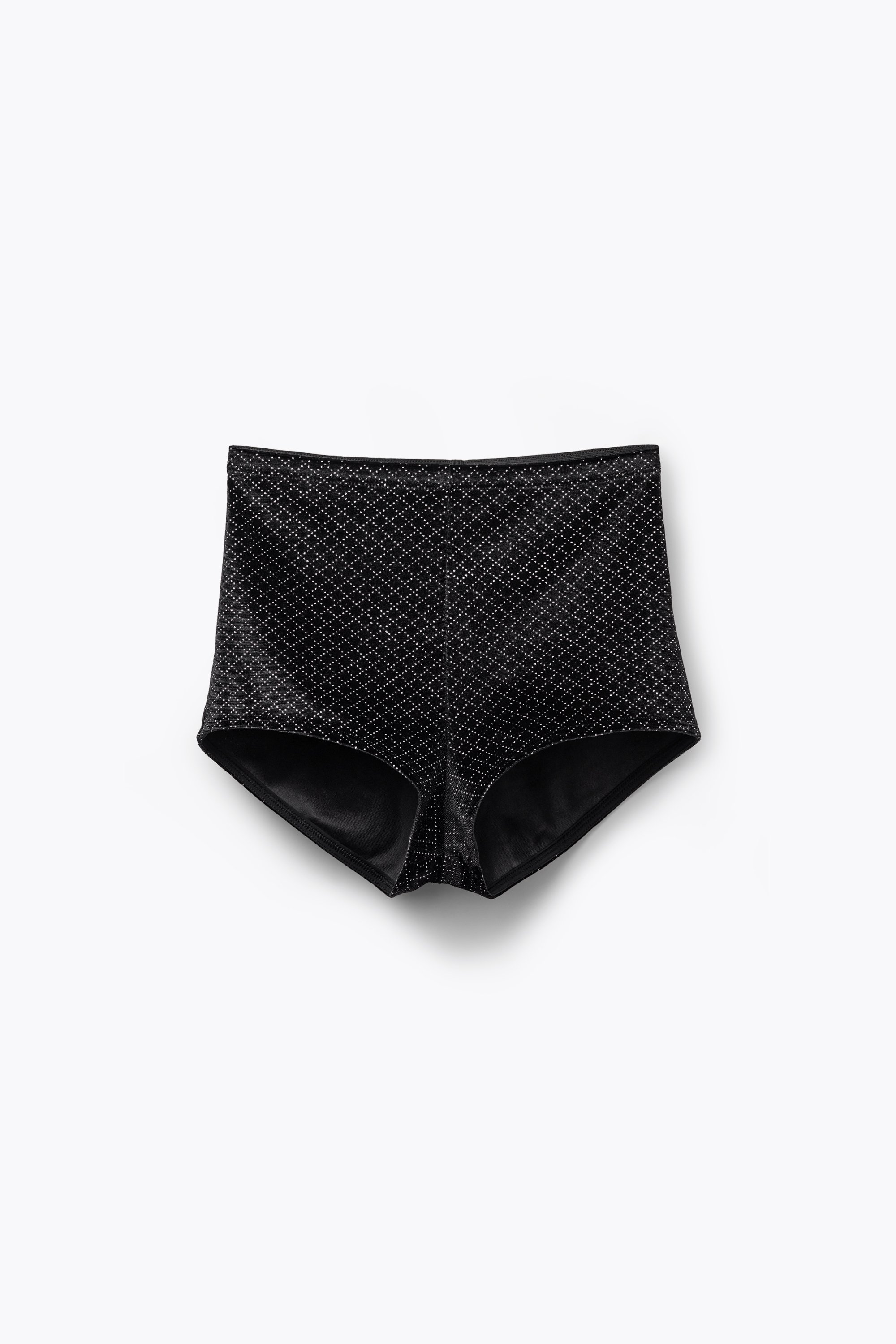 Glitter Diamond Velvet Hot Pants