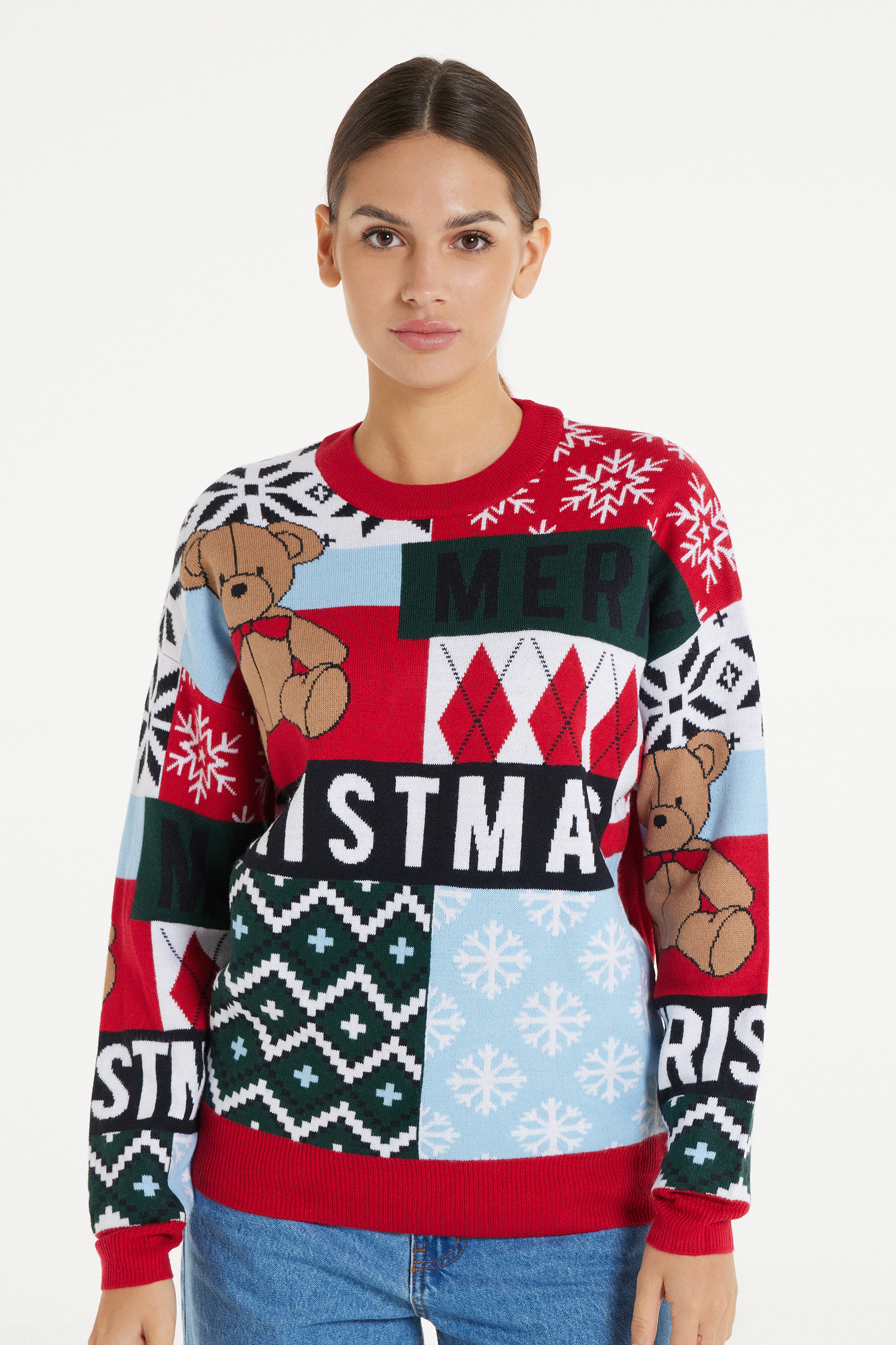 Unisex Long-Sleeve Christmas Sweater