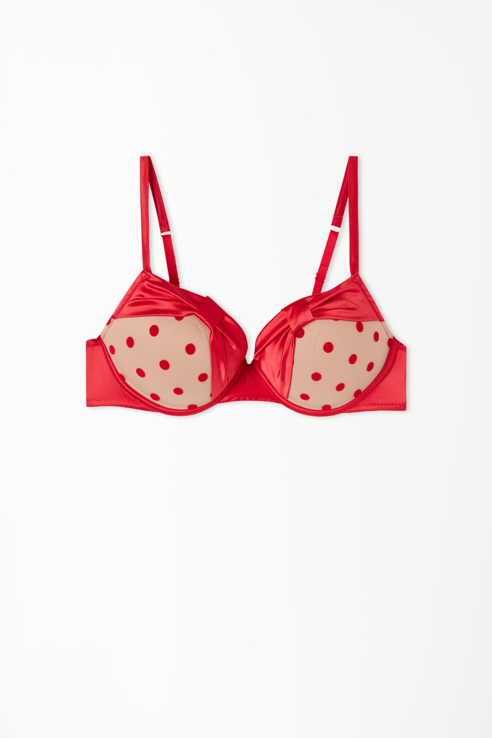 Push-up Podprsenka Polka Dots