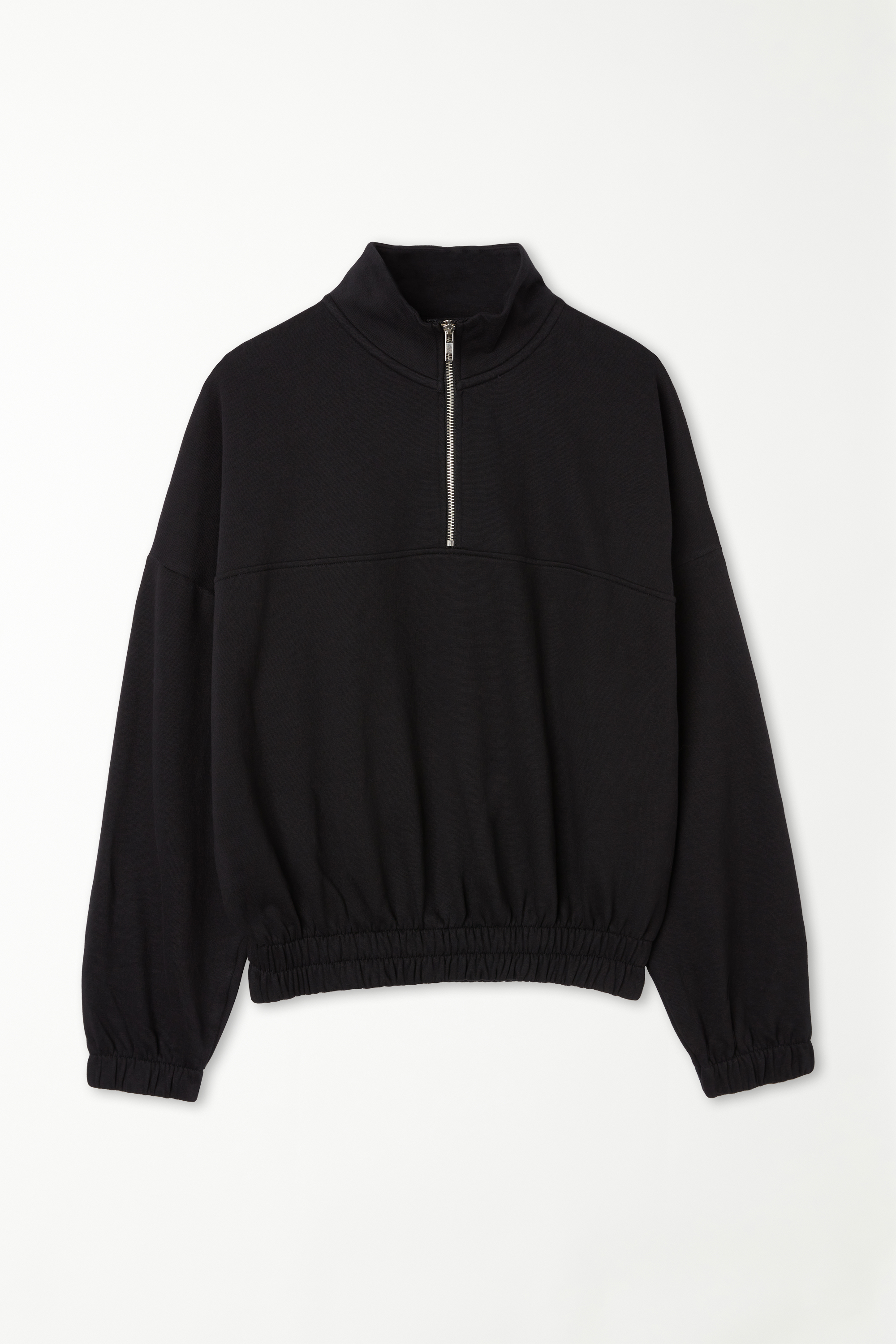 Long Sleeve Sweatshirt with Zip