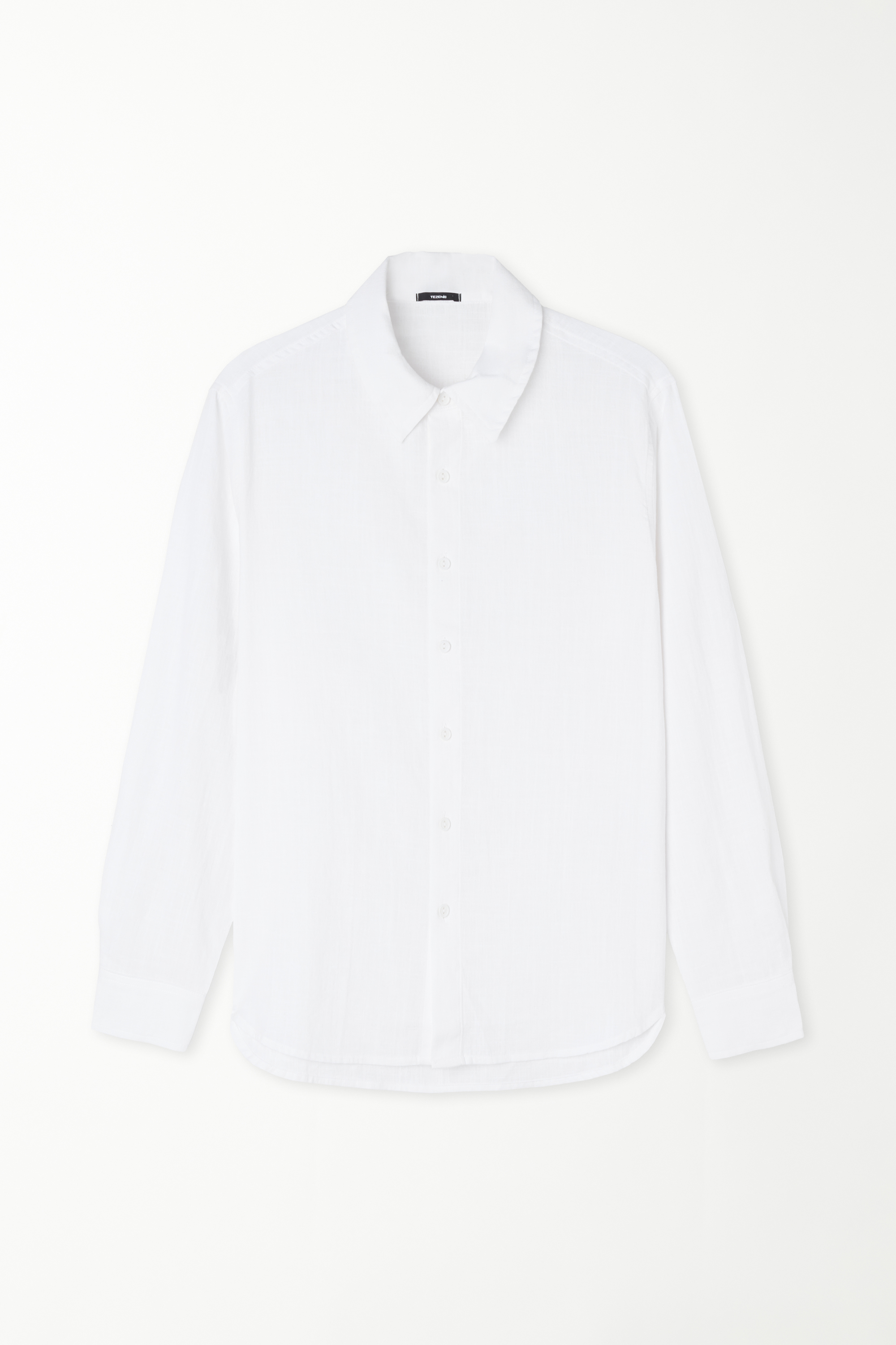 Košile s Dlouhým Rukávem z Velmi Lehké 100% Bavlny
