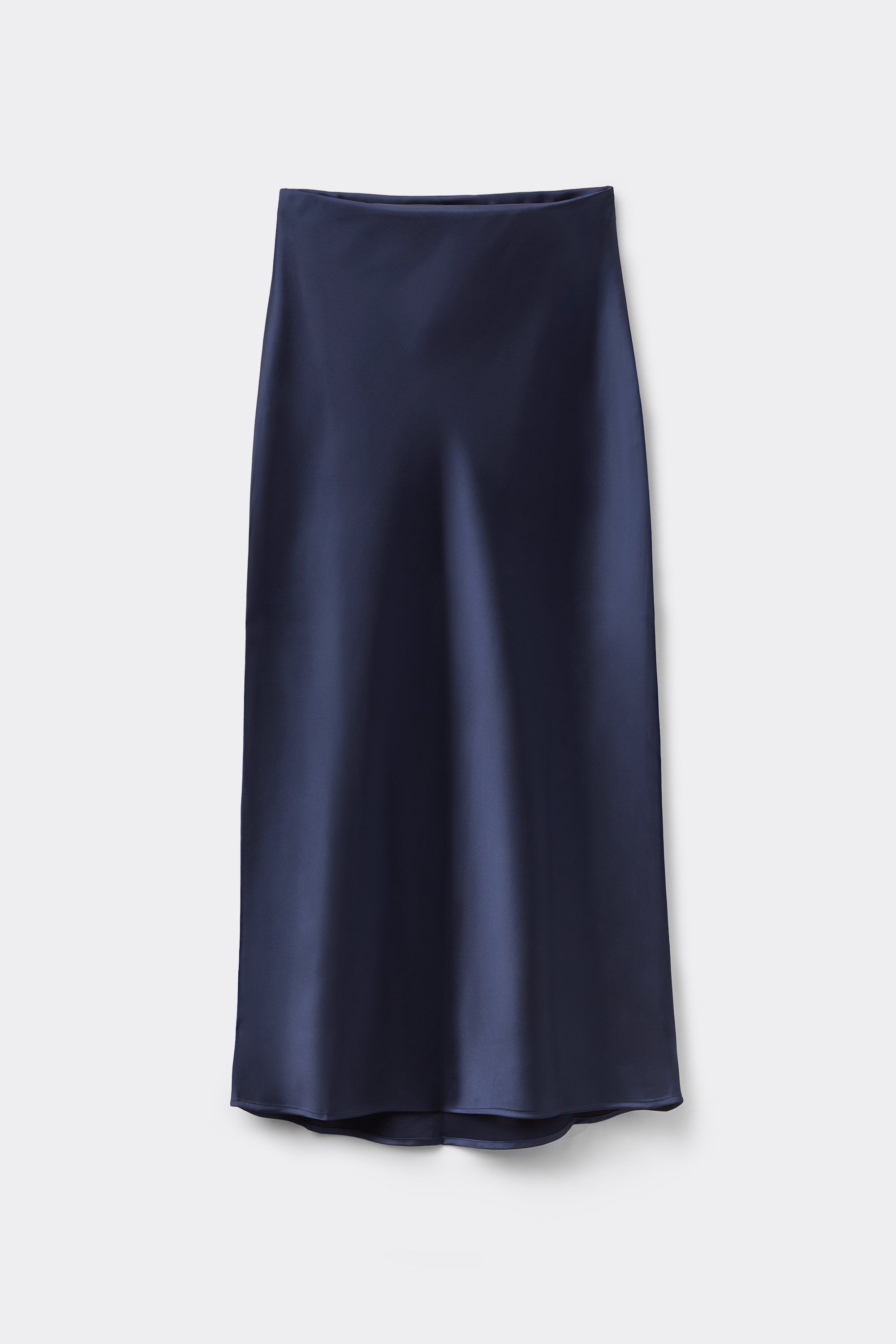 Satin Midi Skirt