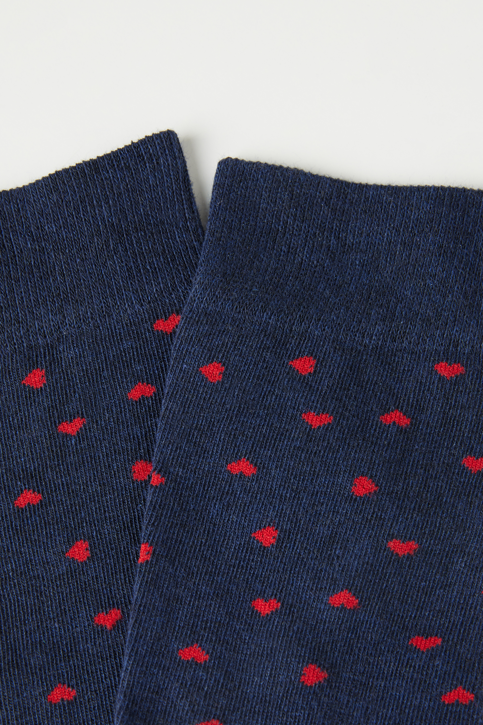 Men’s Semi-Short Patterned Cotton Socks