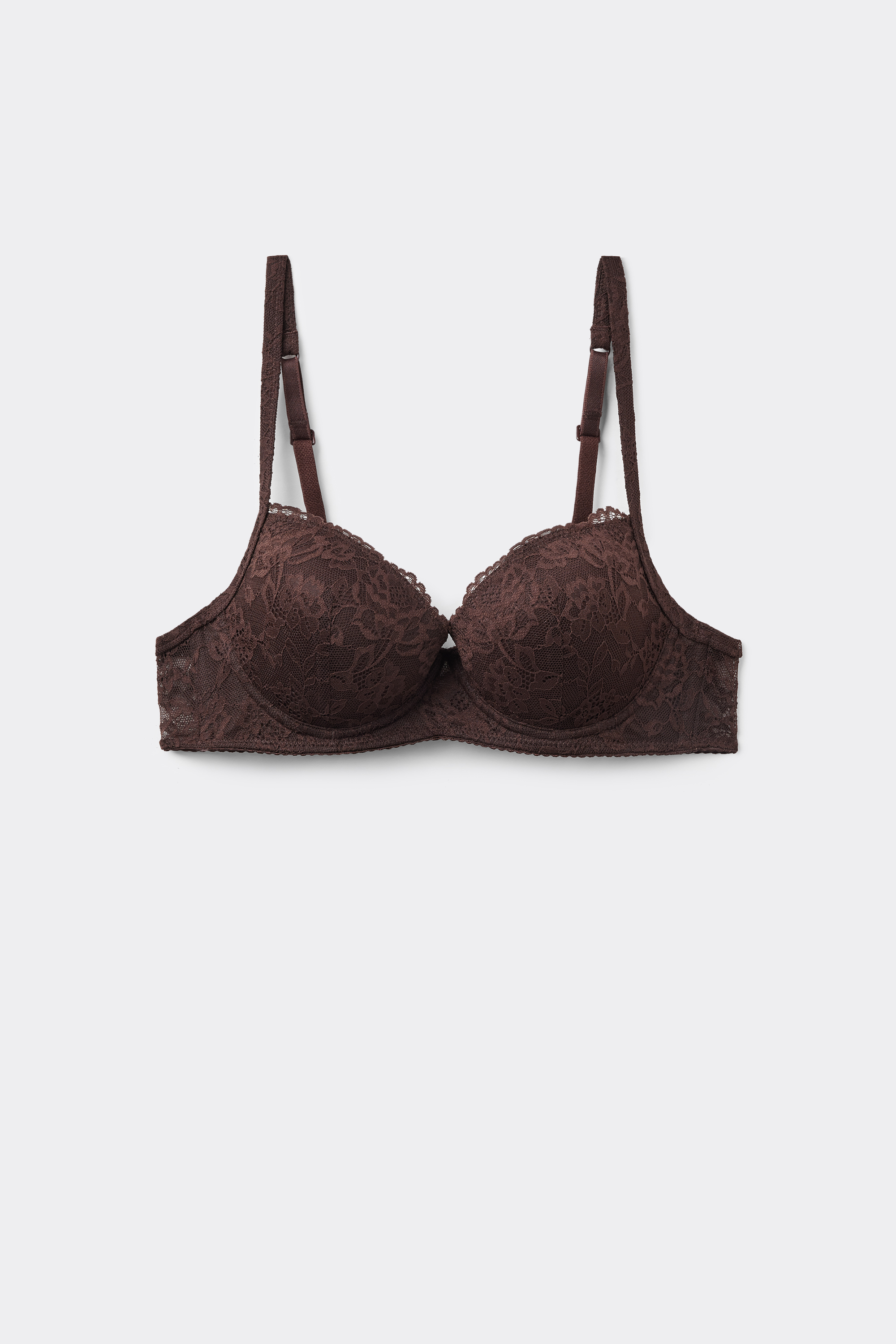 Wien Recycled Lace Slightly Padded Balconette Bra