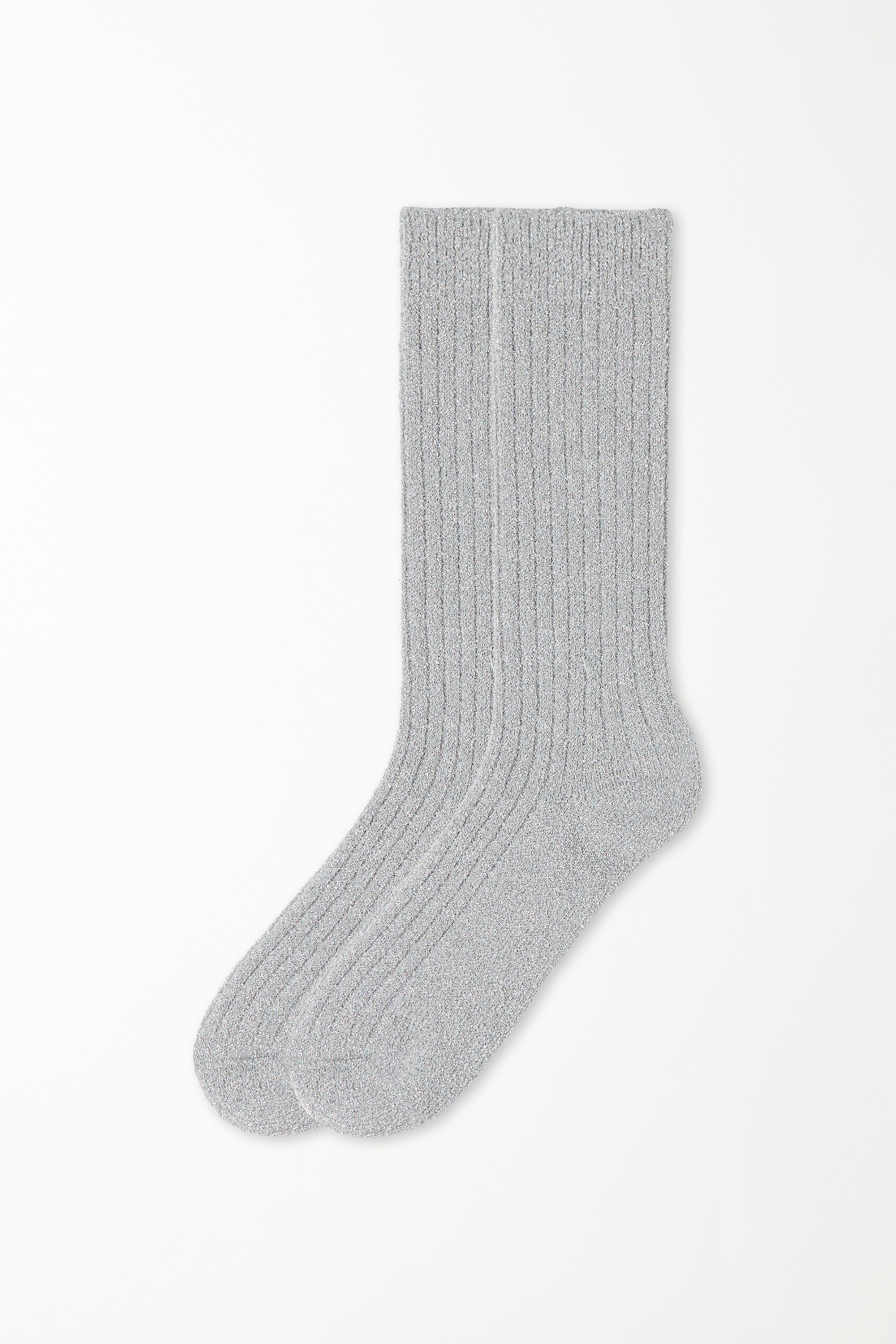 3/4 Length Thick Laminated Ribbed Socks