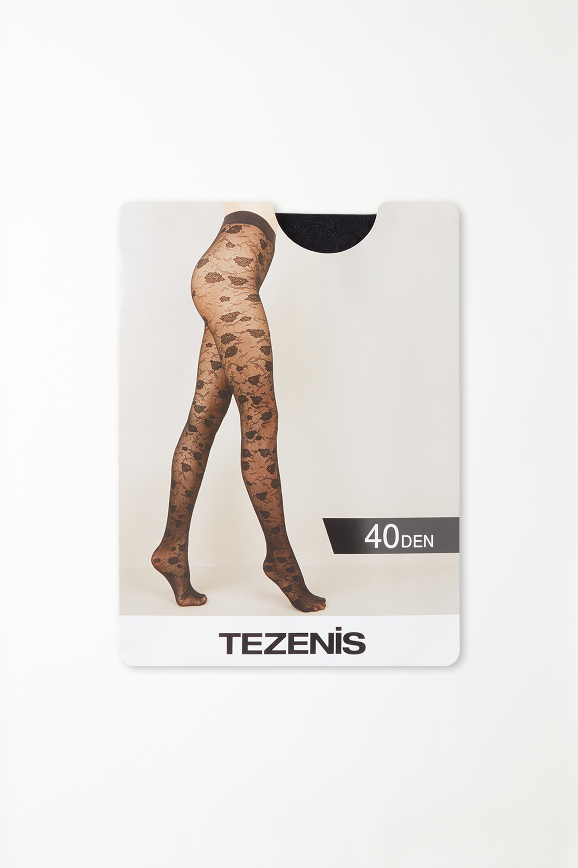 Collant 40 Denari Retina Floreale