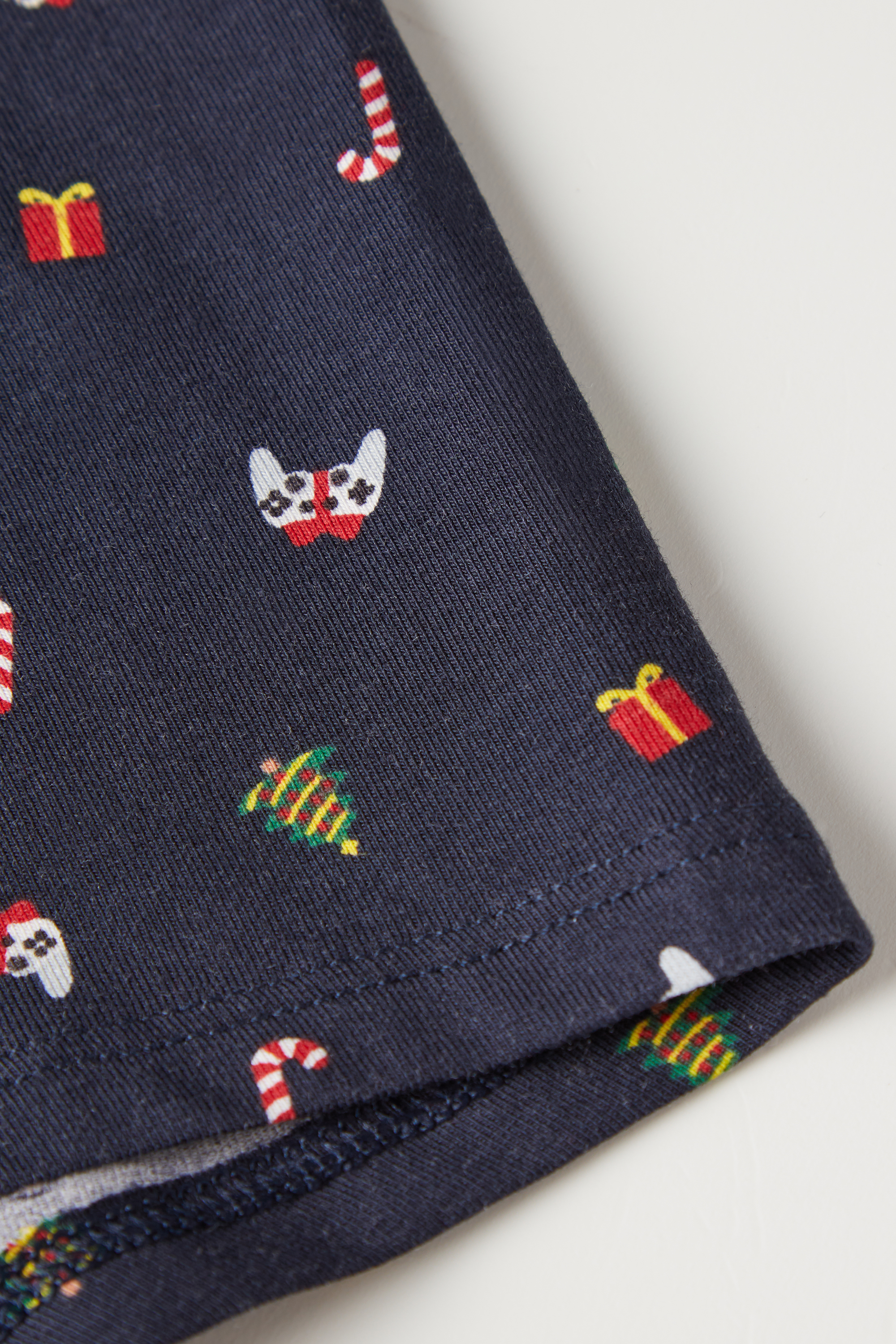 Boys' Christmas Print Cotton Boxers