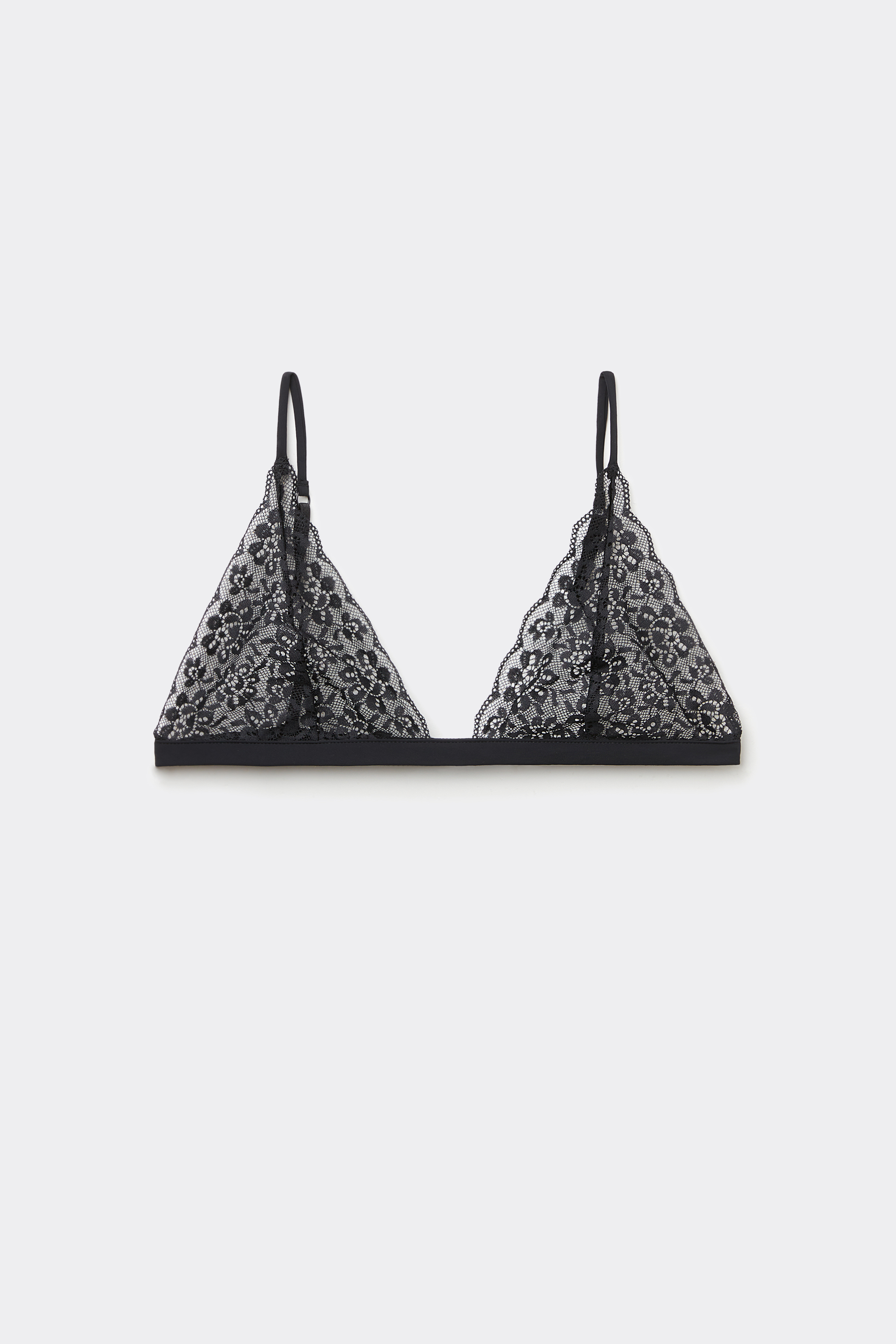 Lisbon Unpadded Recycled Lace Triangle Bra