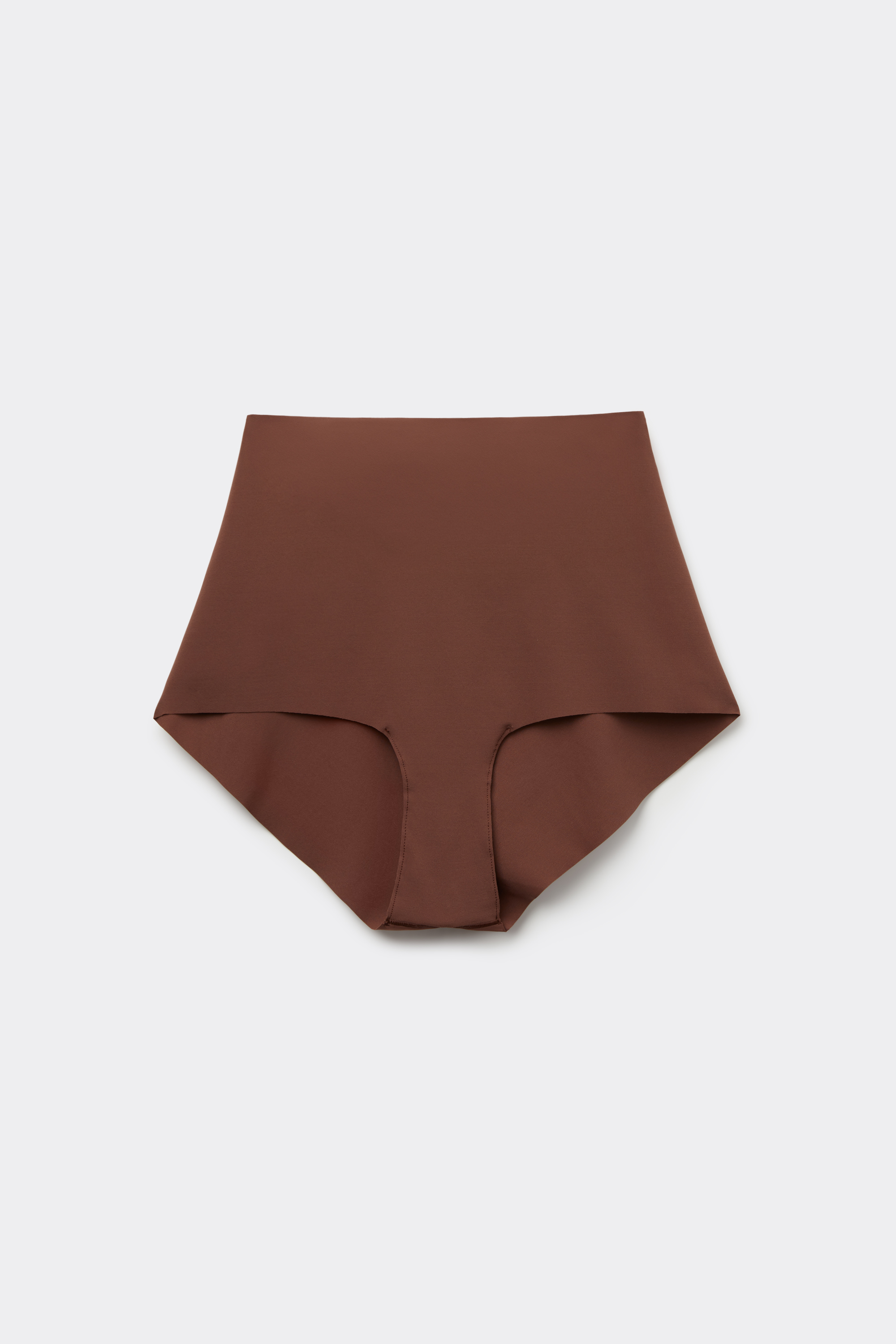 High-Waisted Laser-Cut Microfiber Hipster Panties