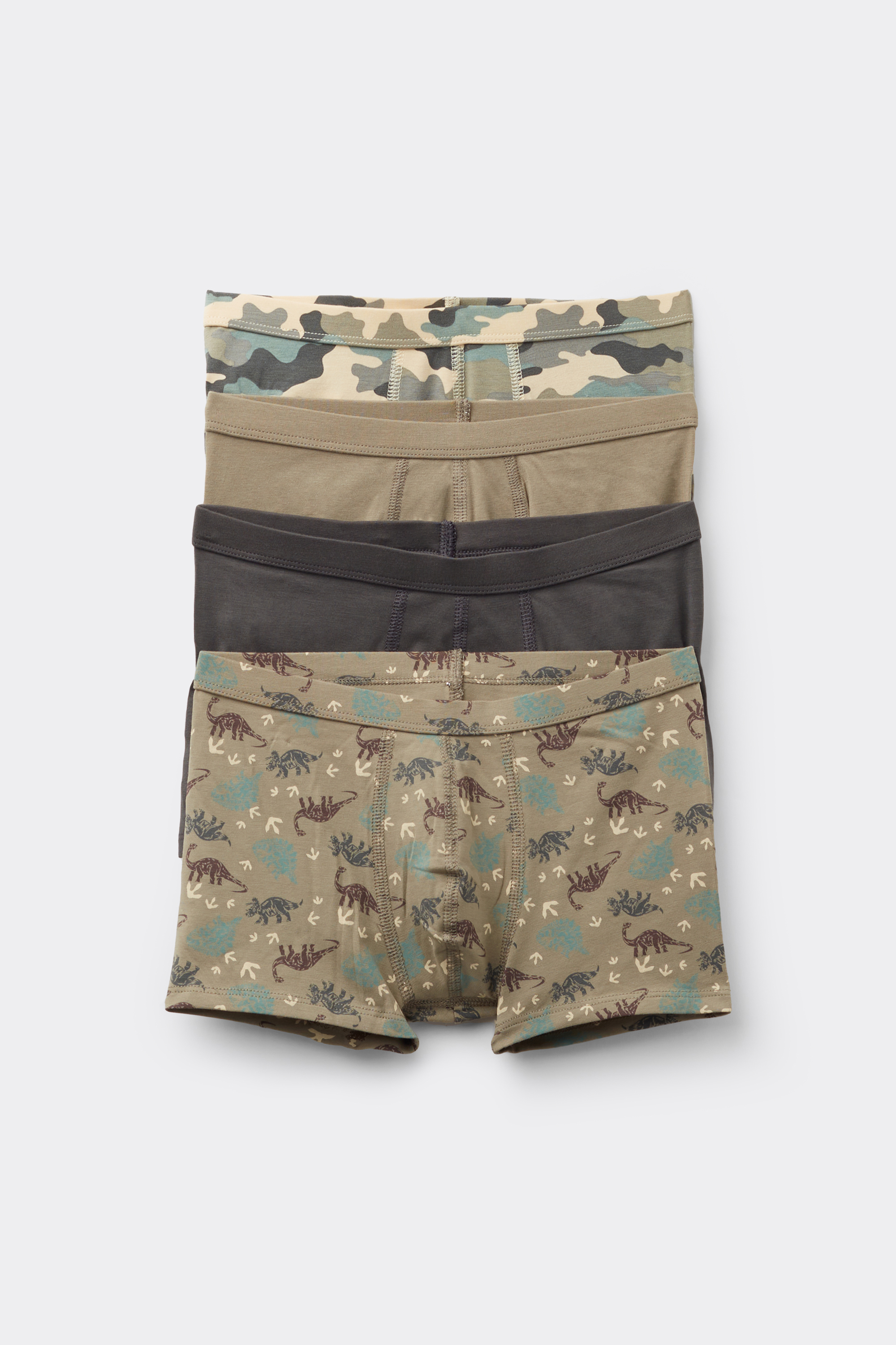4 Paar Jungen-Boxershorts aus Baumwolle mit Print