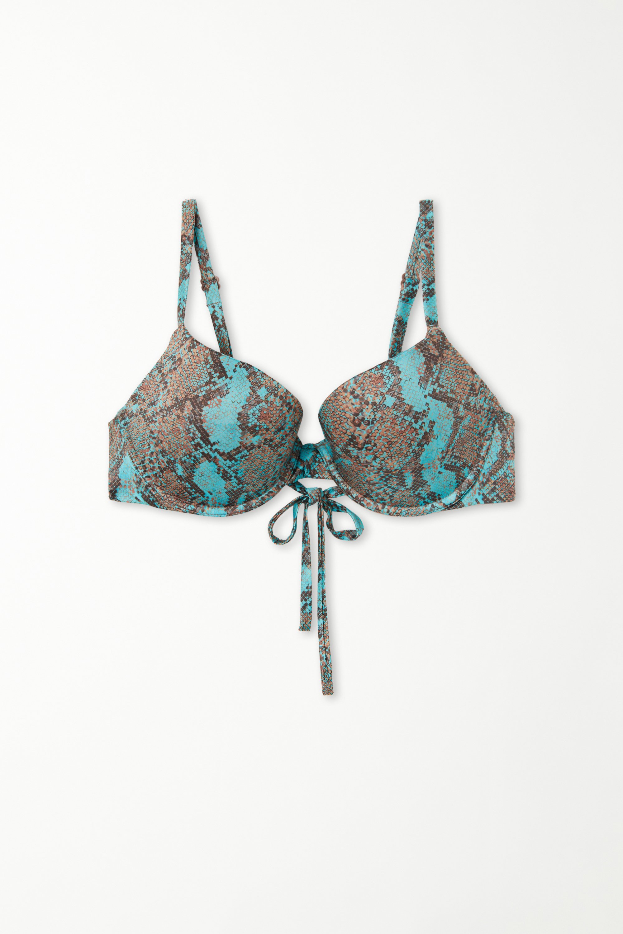 Bikinová Vystužená Push-up Podprsenka Exotic Animalier