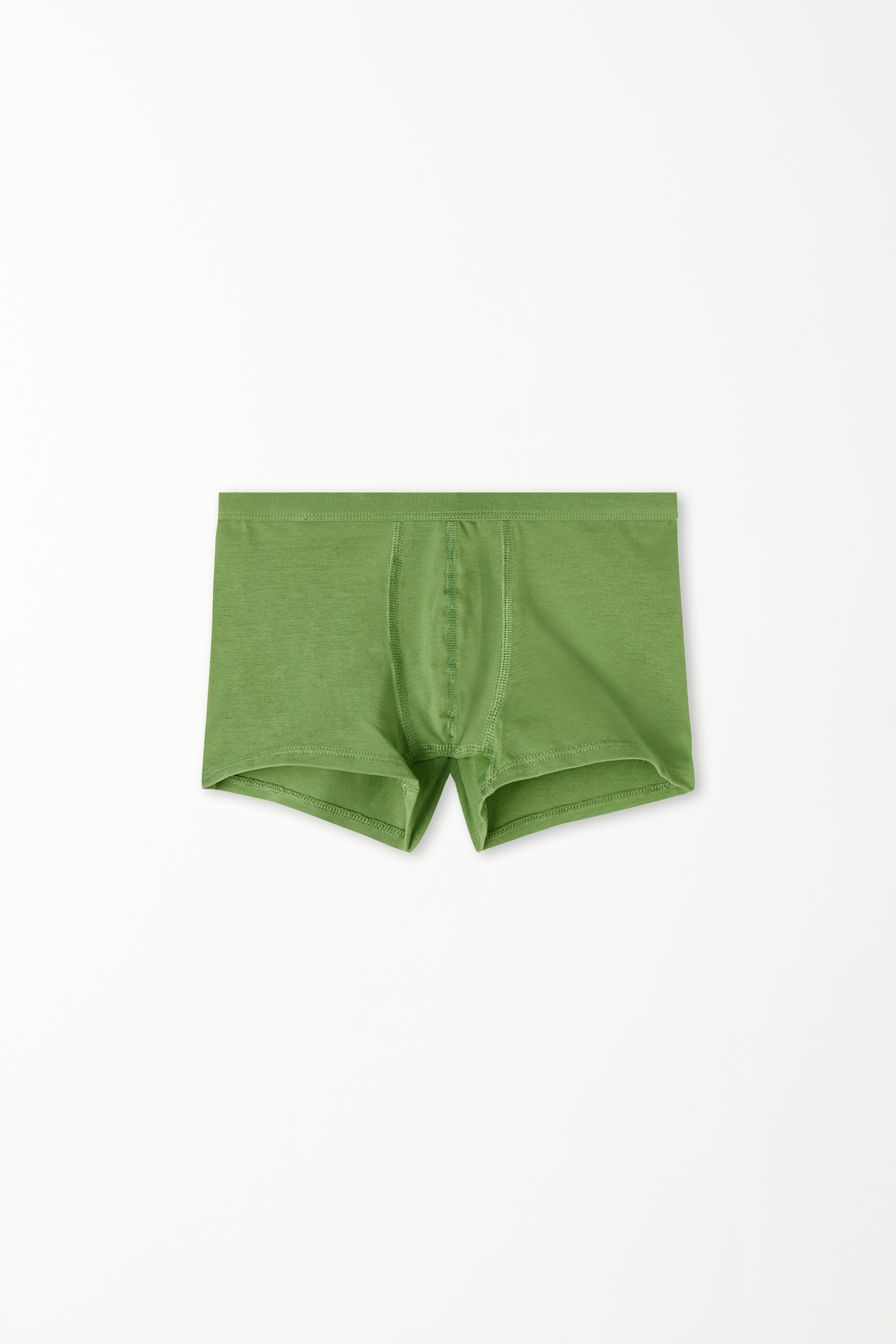 Basic-Boxershorts aus farbiger Baumwolle für Jungen