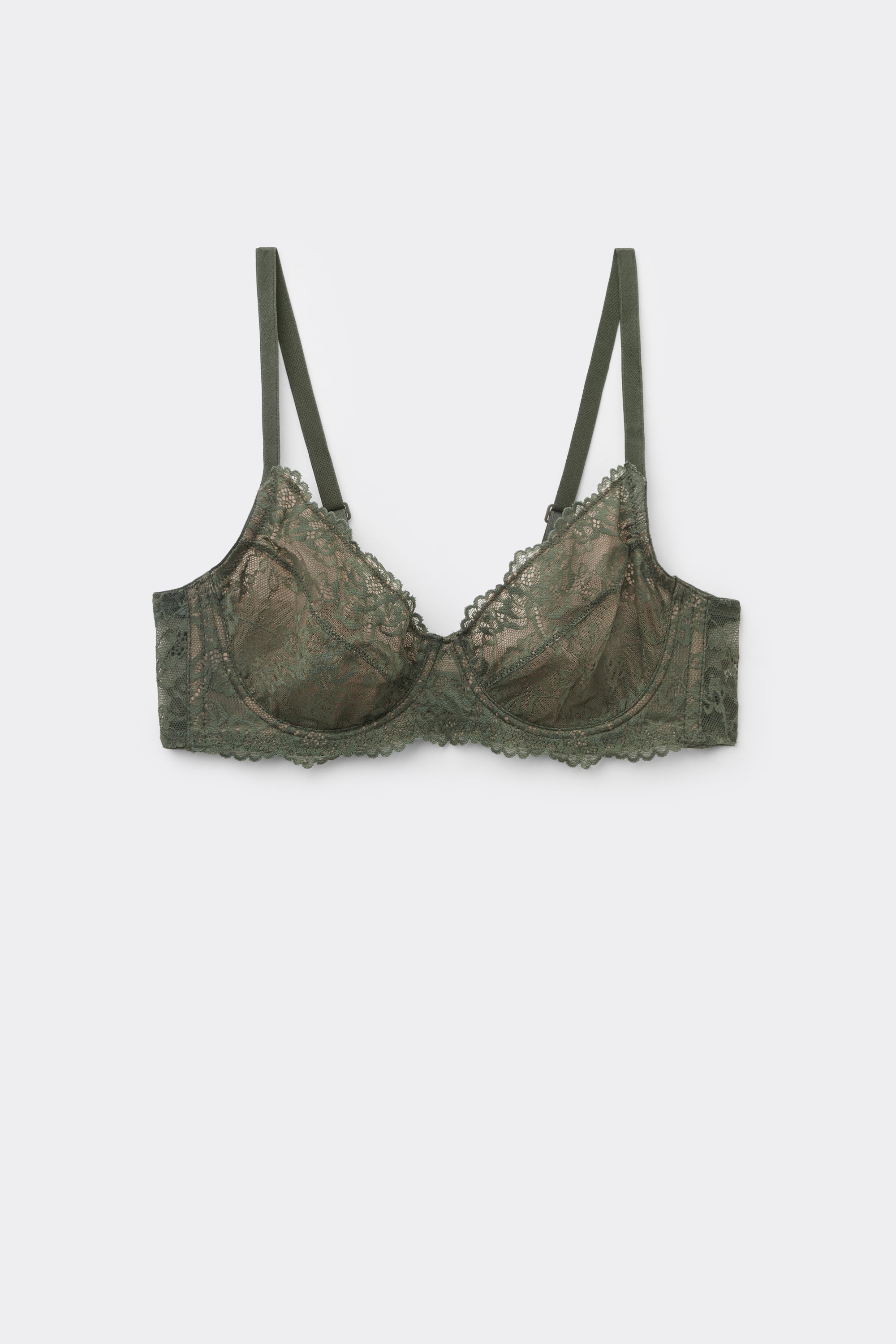 Paris Recycled Lace Unpadded Balconette Bra