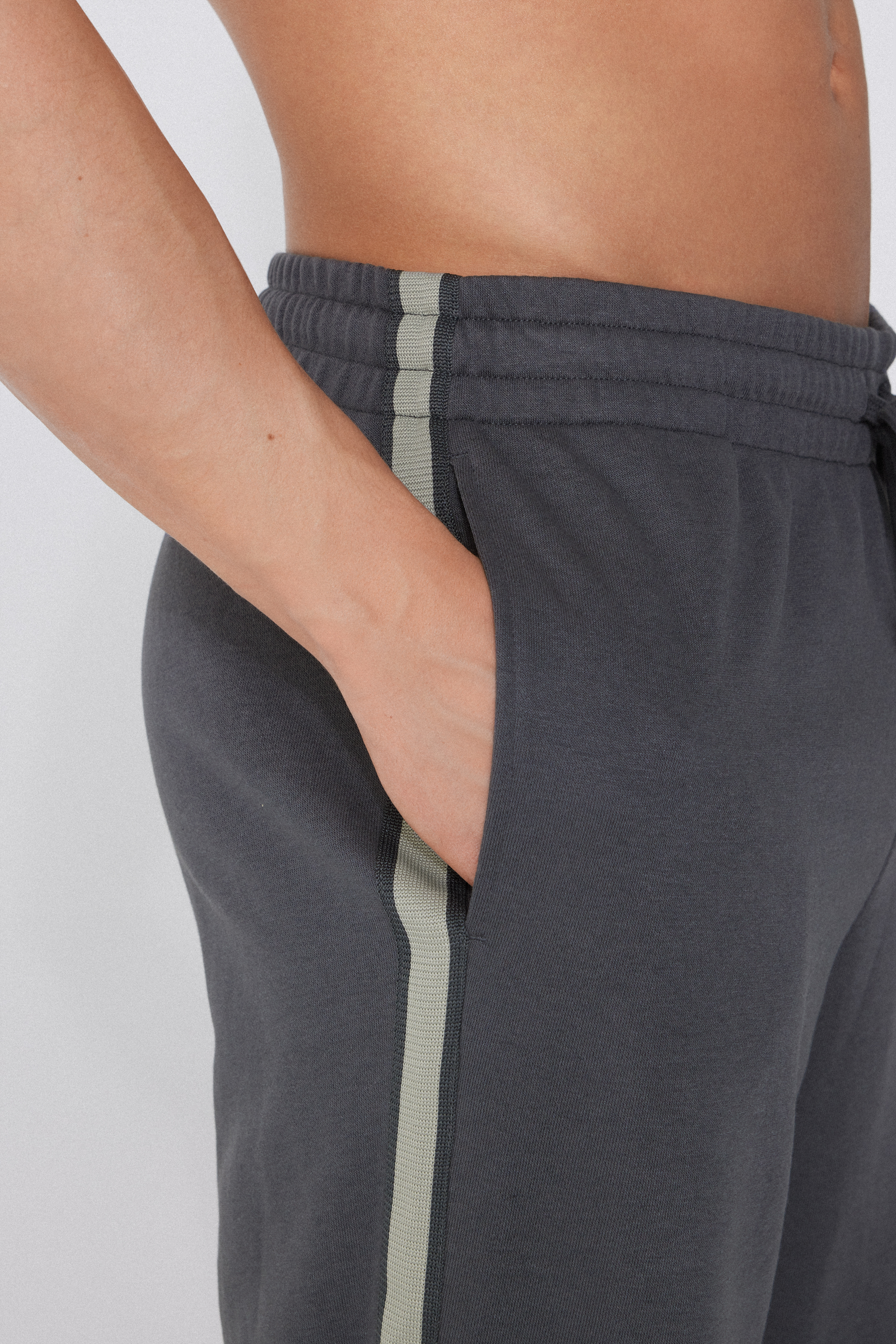 Sweatpants with Band and Pockets