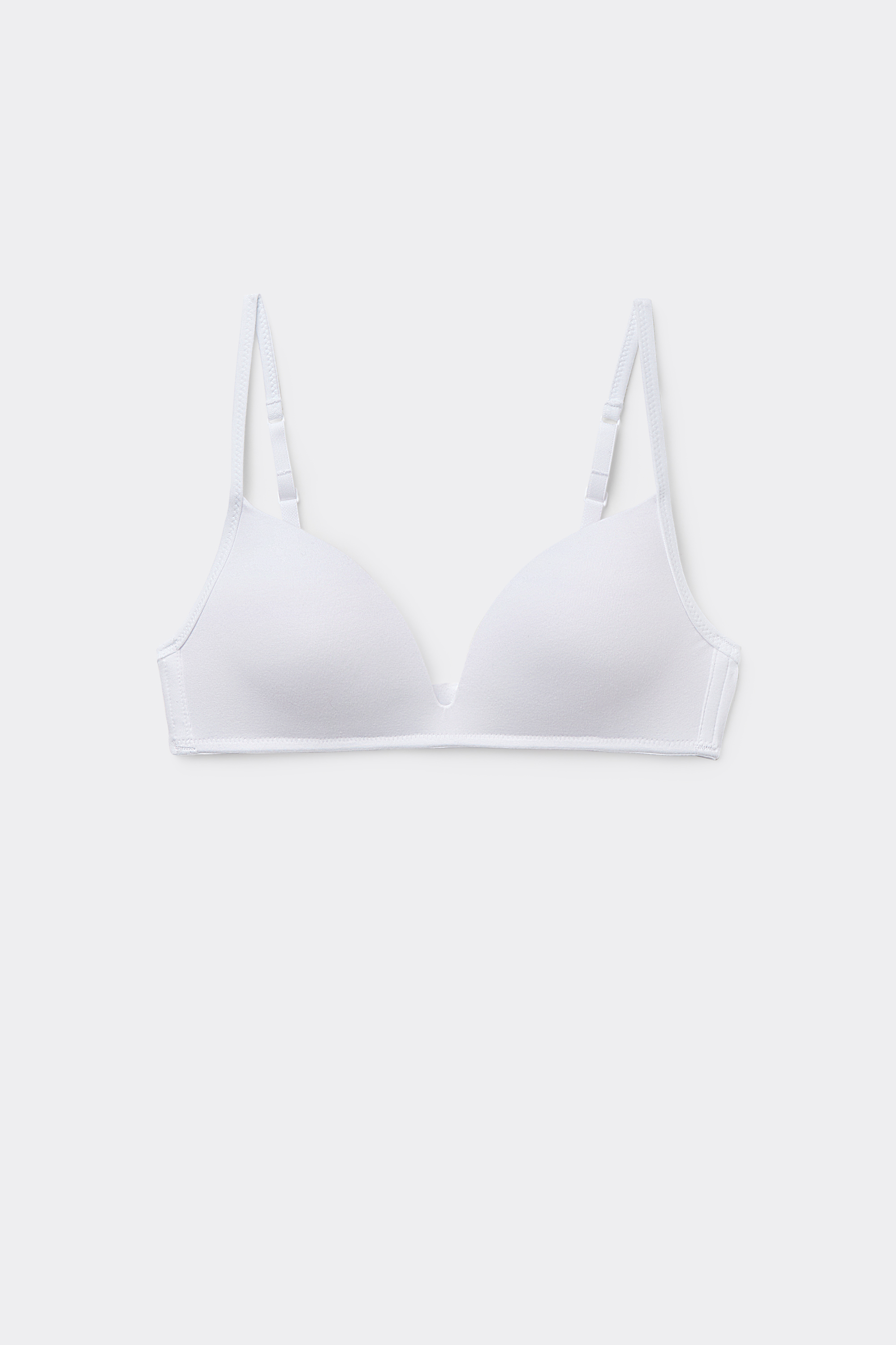 London Lightly Padded Organic Cotton Triangle Bra