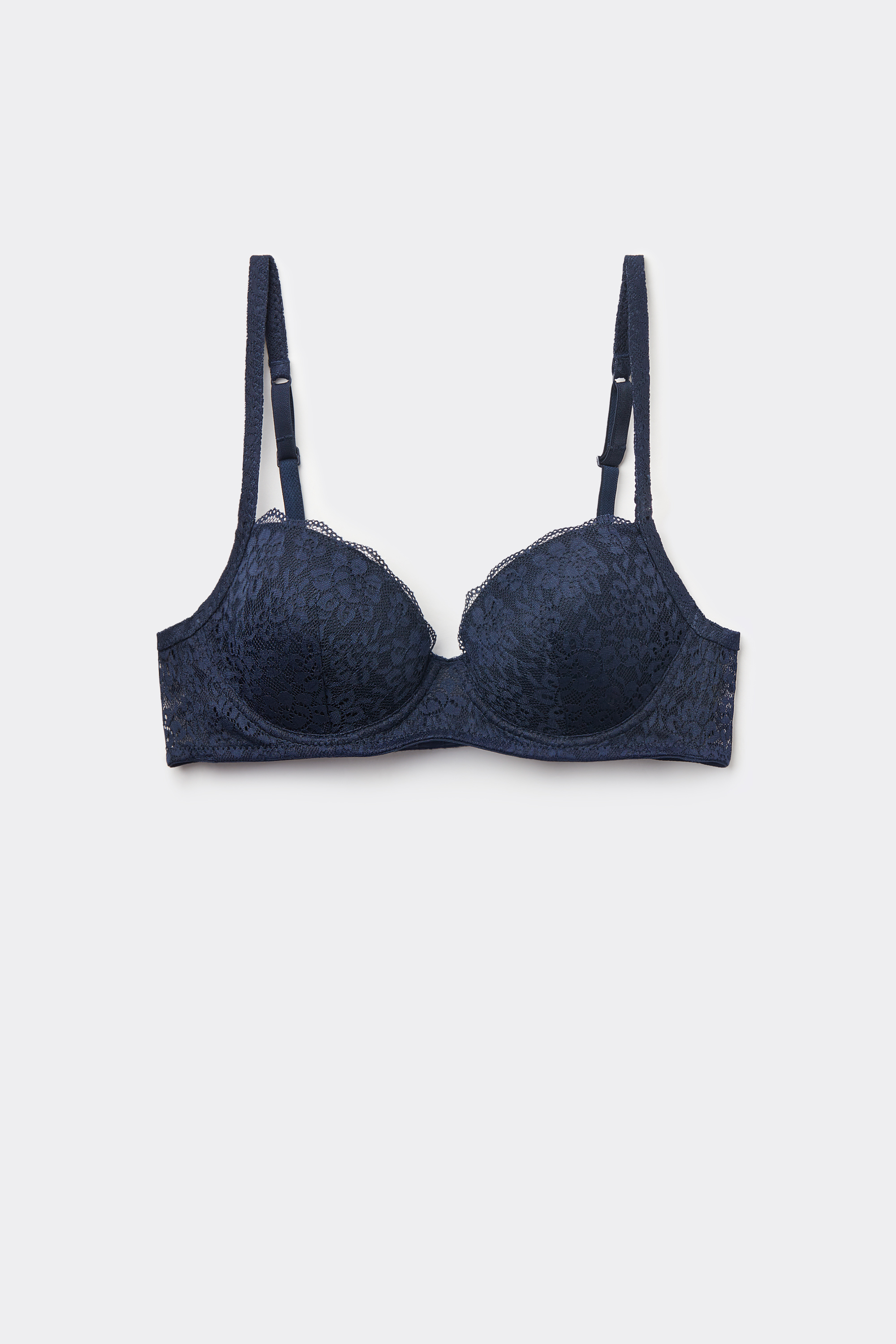 Wien Recycled Lace Slightly Padded Balconette Bra