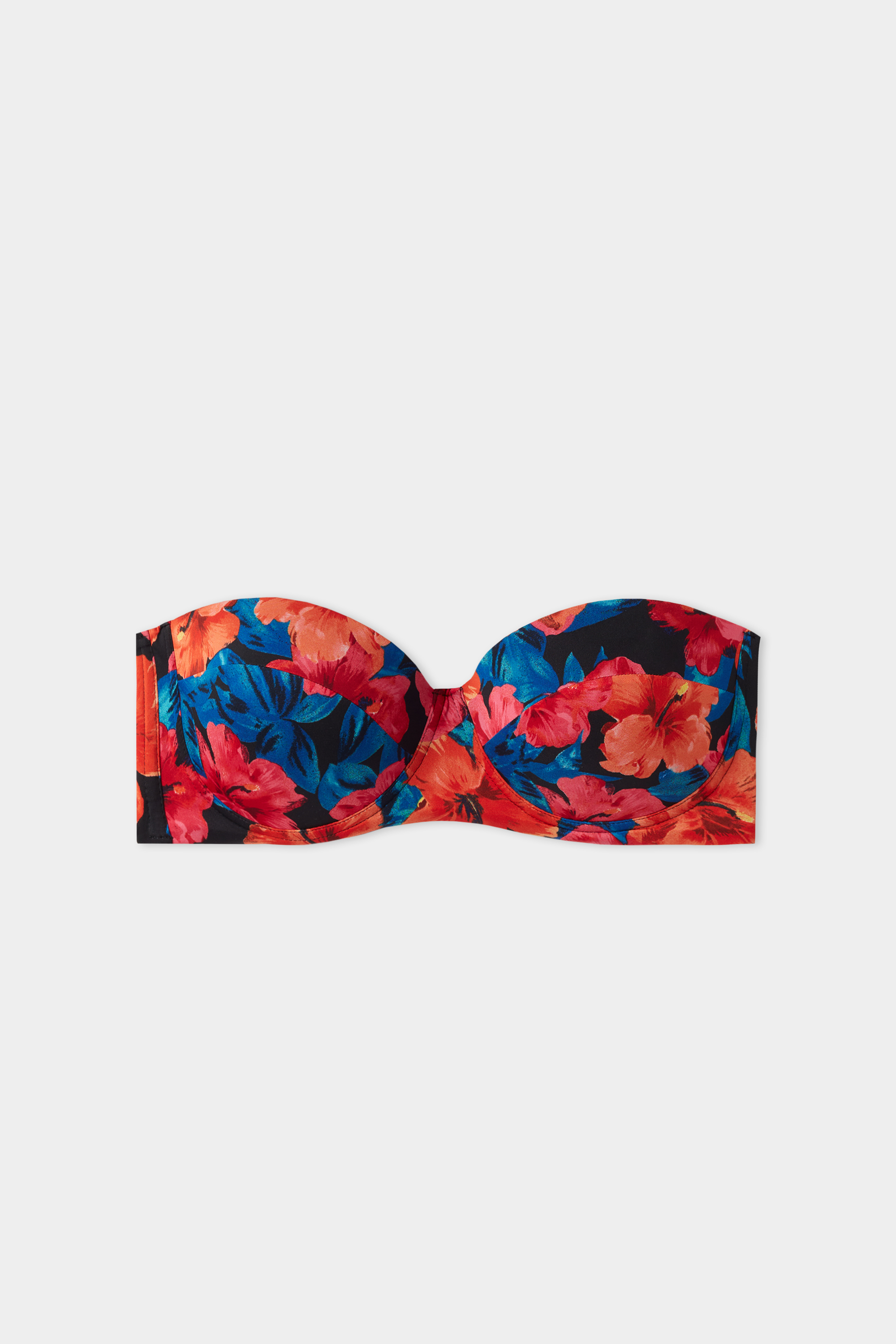 Hawaiian Sunset Padded Bandeau Bikini Top