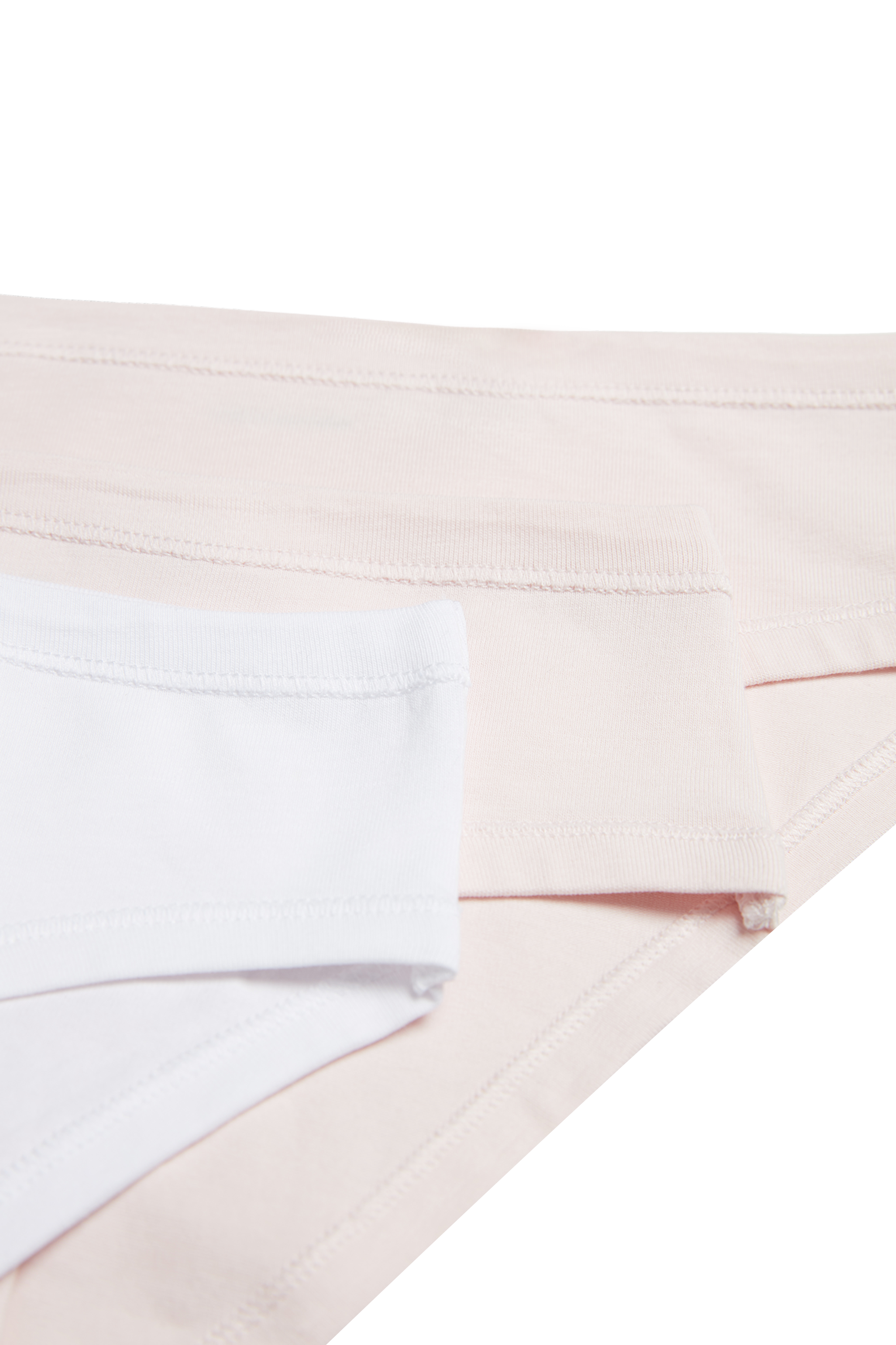 Pack of 4 Plain Colour Stretch Cotton Knickers