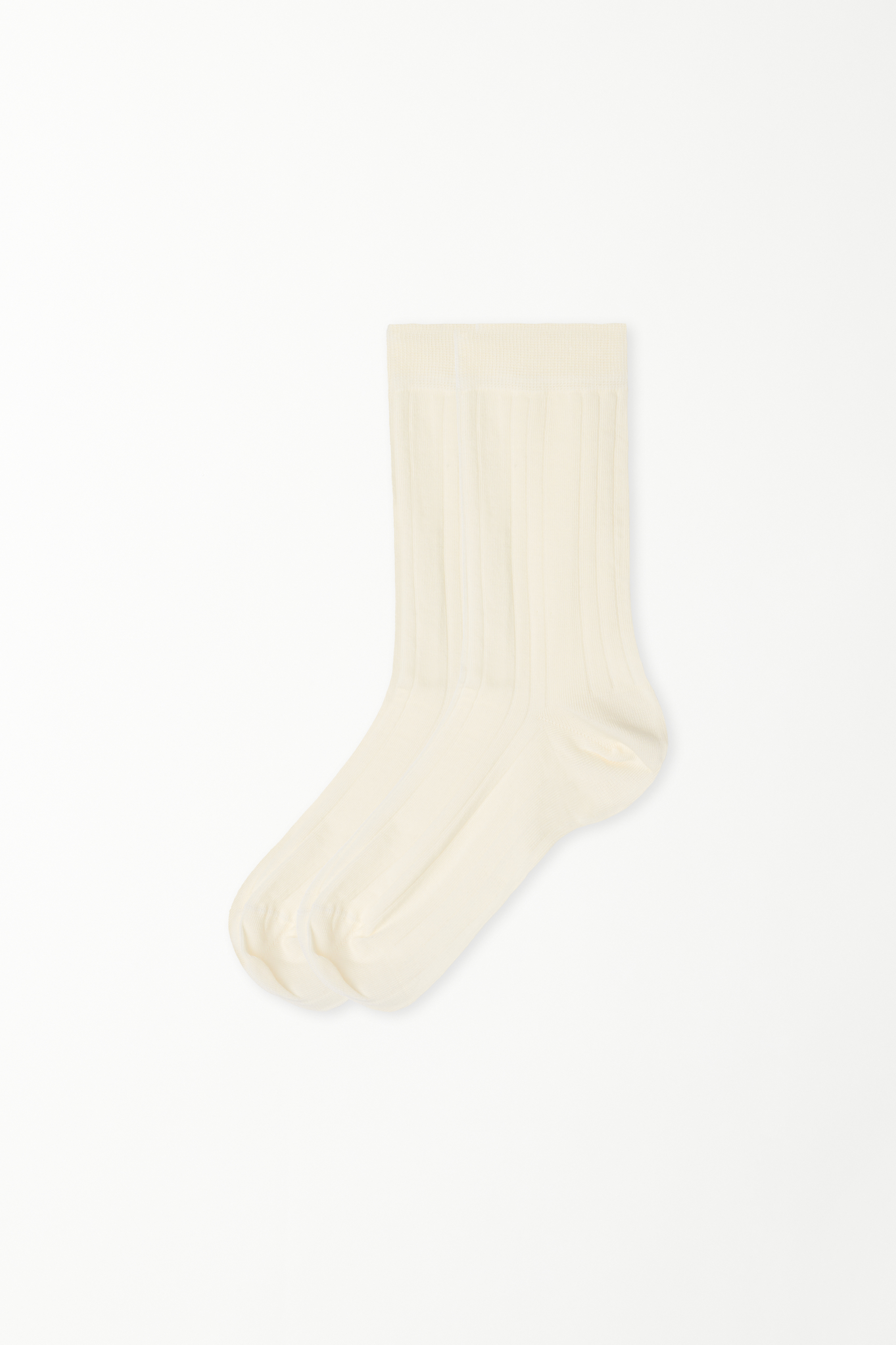 3/4 Length Irregular Ribbed Socks