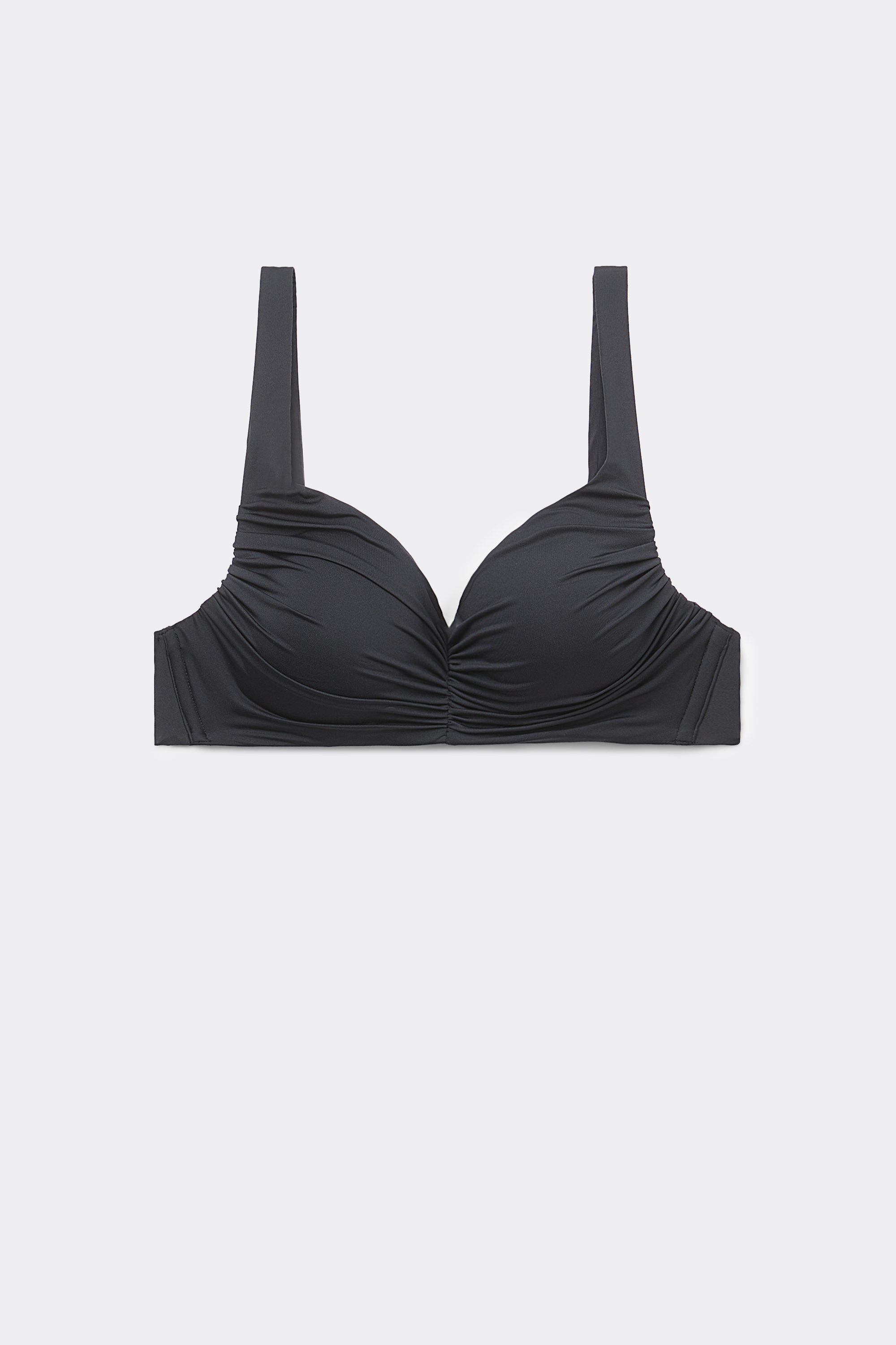 Ruched Recycled Molded Balconette Bikini Top