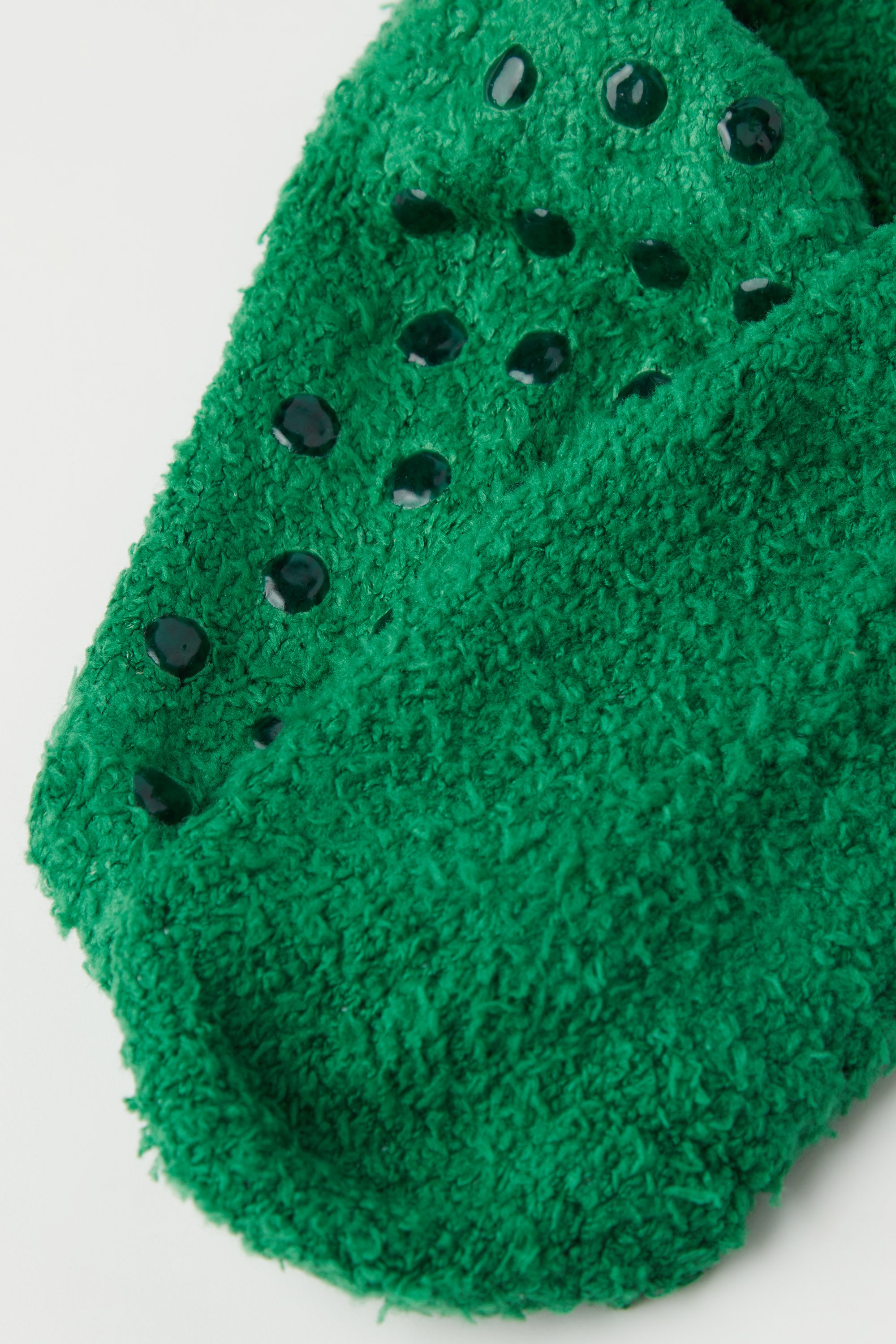 Antirutsch-Socken mit Schmunzelmonster-Applikation für Kinder