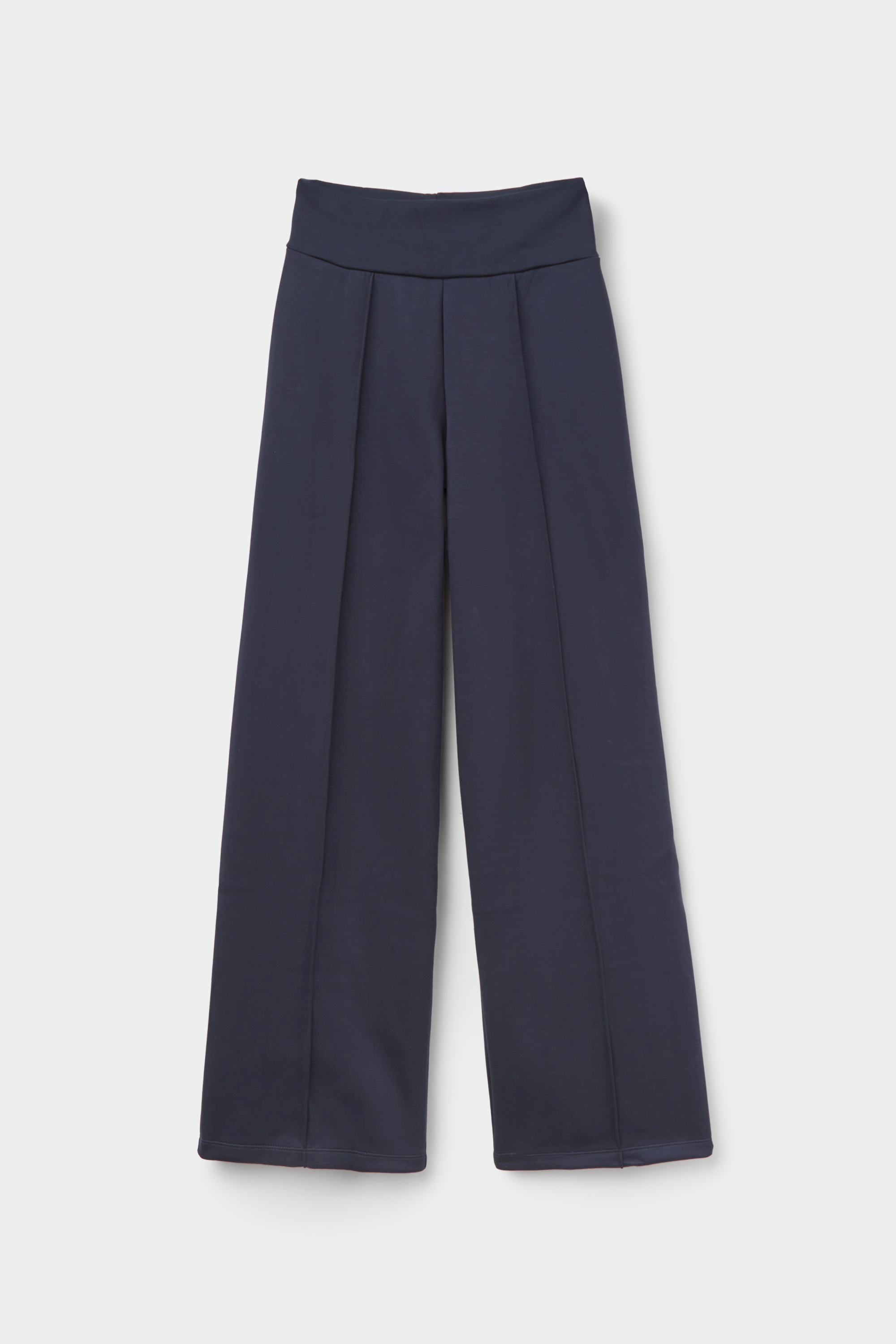 Pantalón Palazzo de Felpa Gruesa Soft Touch