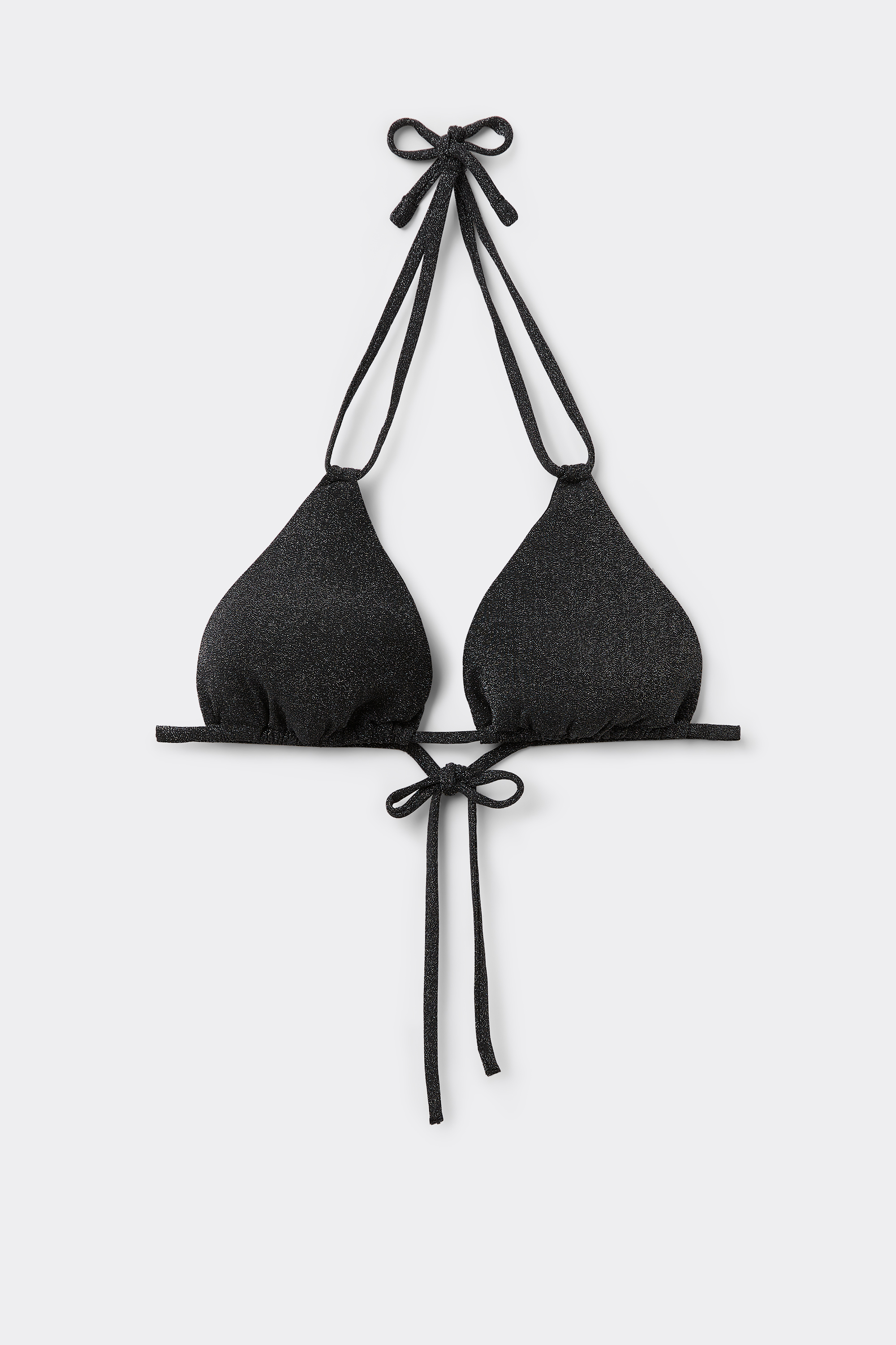 Sparkling Diva Removable Padding Triangle Bikini Top