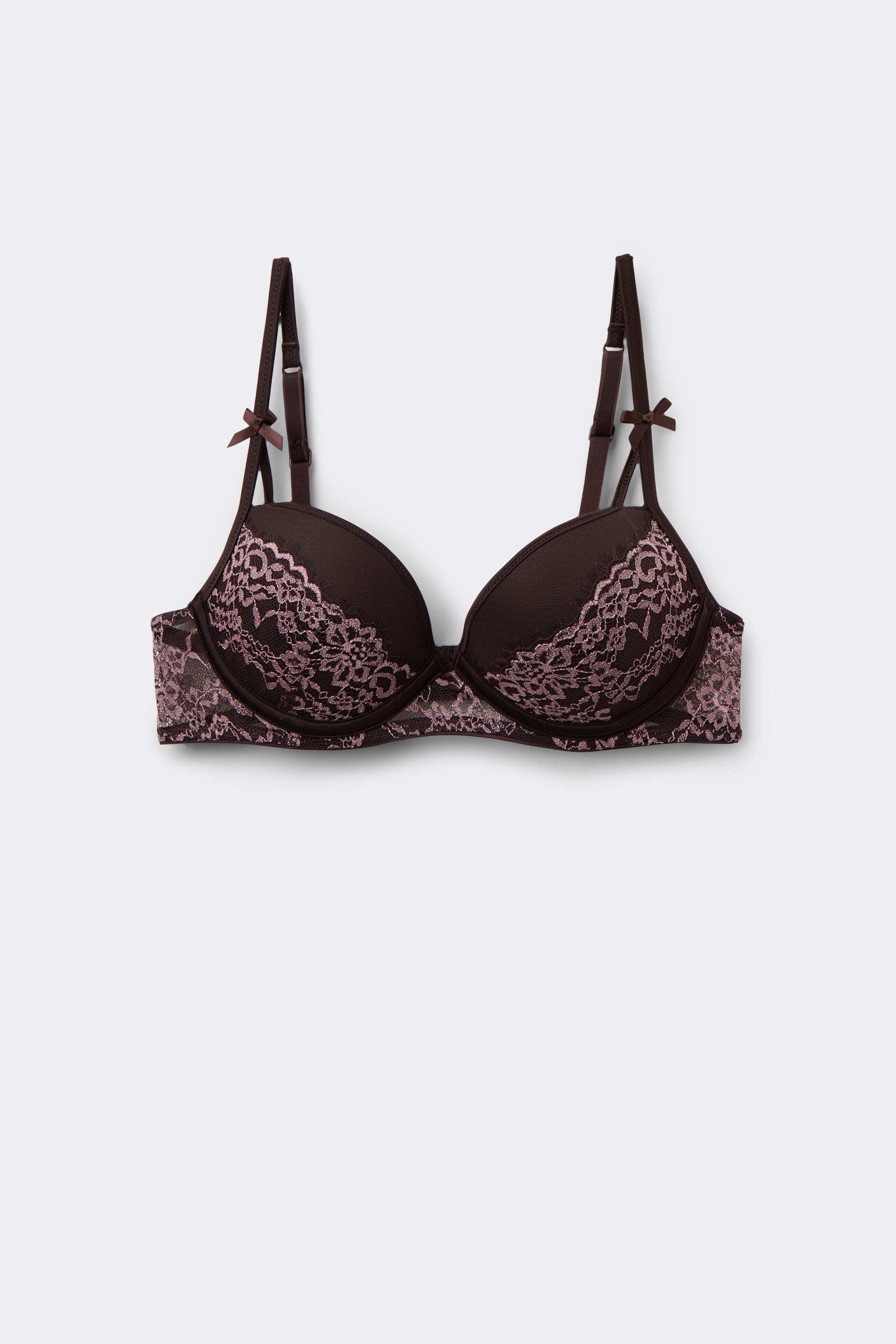 Wattierter Push-up-BH Venice Midnight Bloom