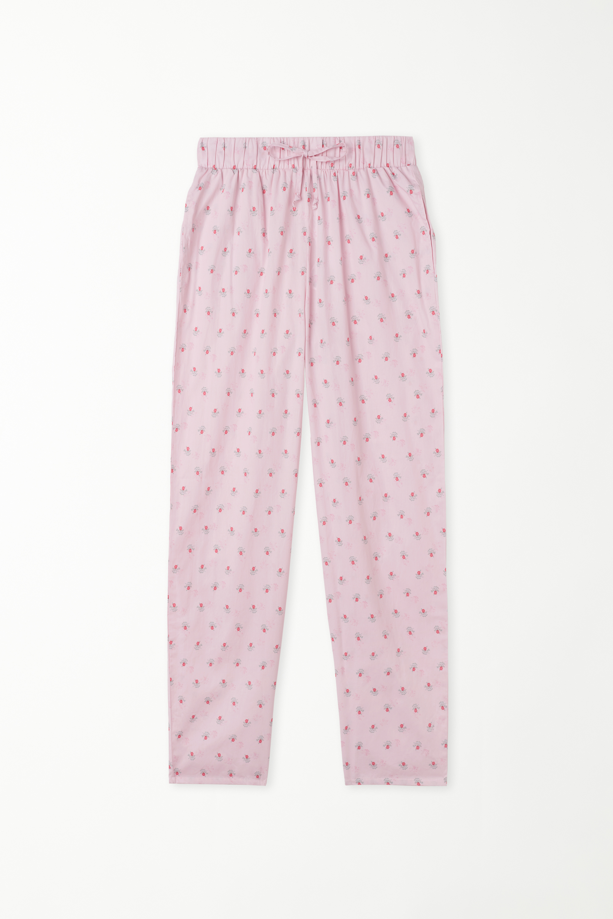 Pantalon en Toile de Coton Imprimé