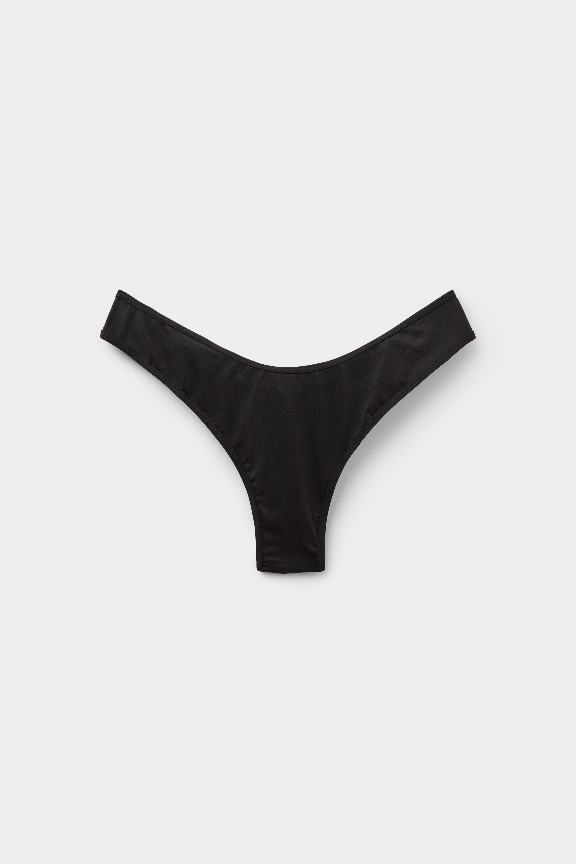 Recycled Microfibre High-Cut Bikini Bottoms