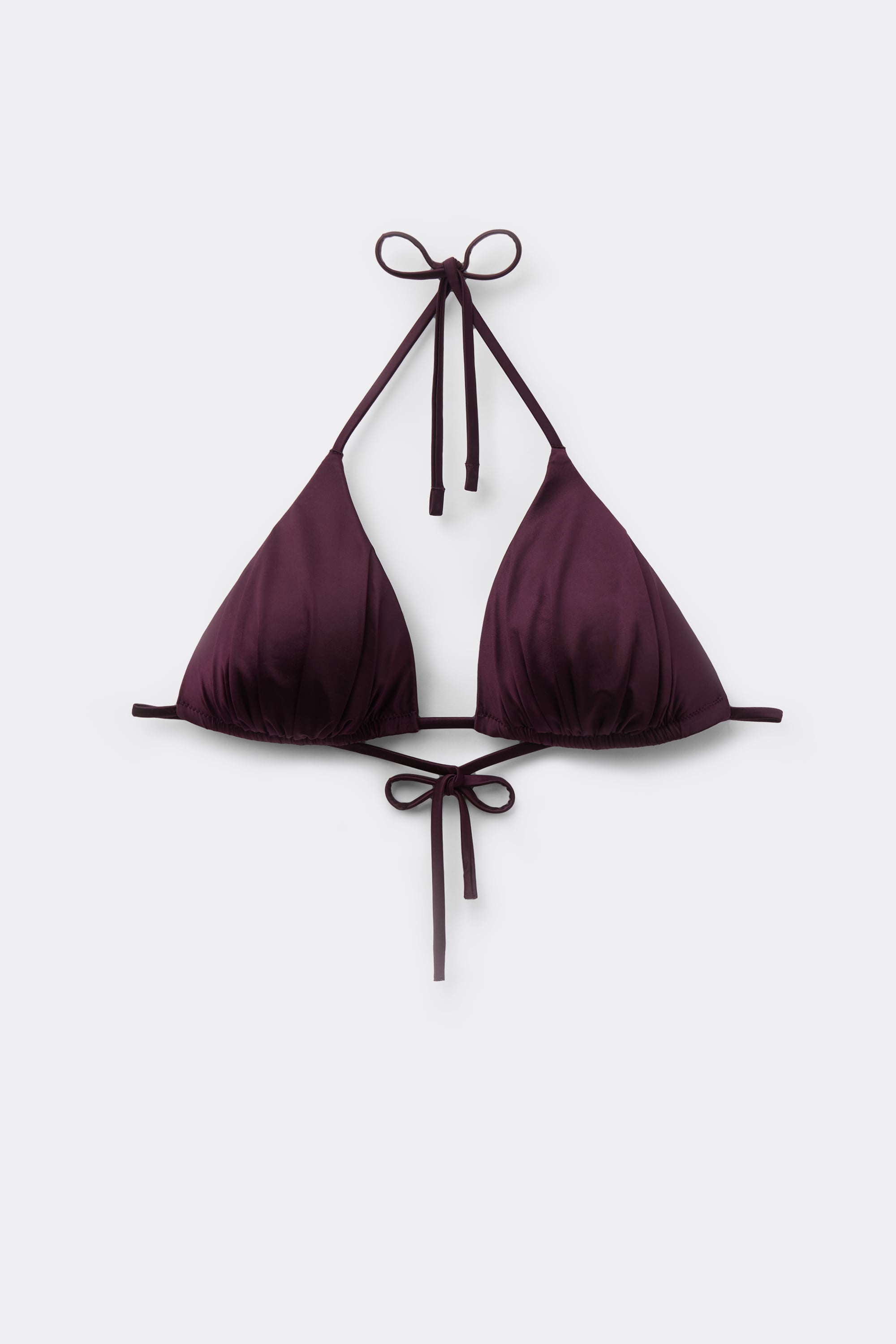 Shiny Glam Bord&oacute; H&aacute;romsz&ouml;g Bikini Felső V&eacute;kony Szivacsos Kos&aacute;rral