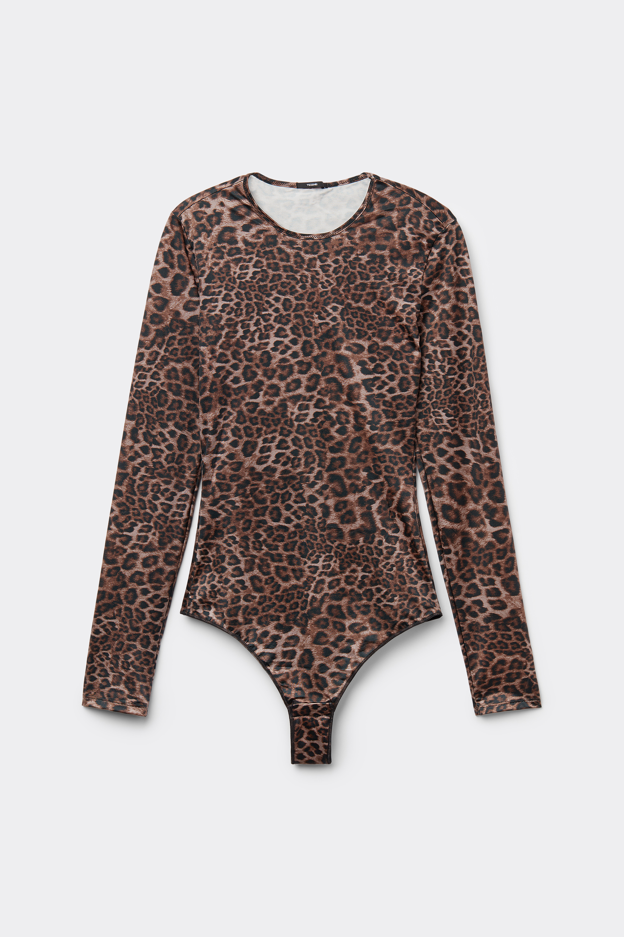 Lace Jungle Chic Long-Sleeved Bodysuit