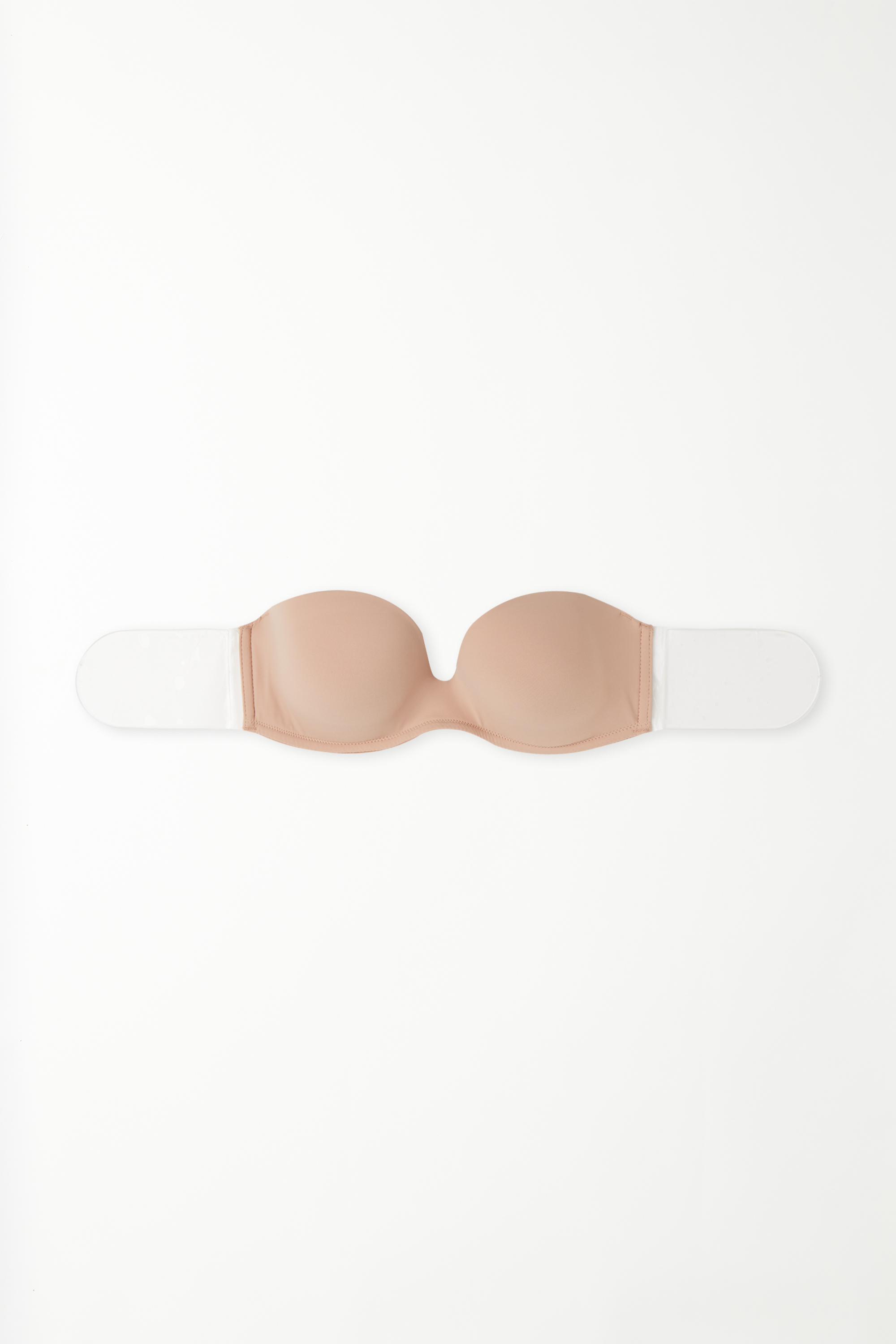 Hold-Up Bandeau Bra with Silicone Back