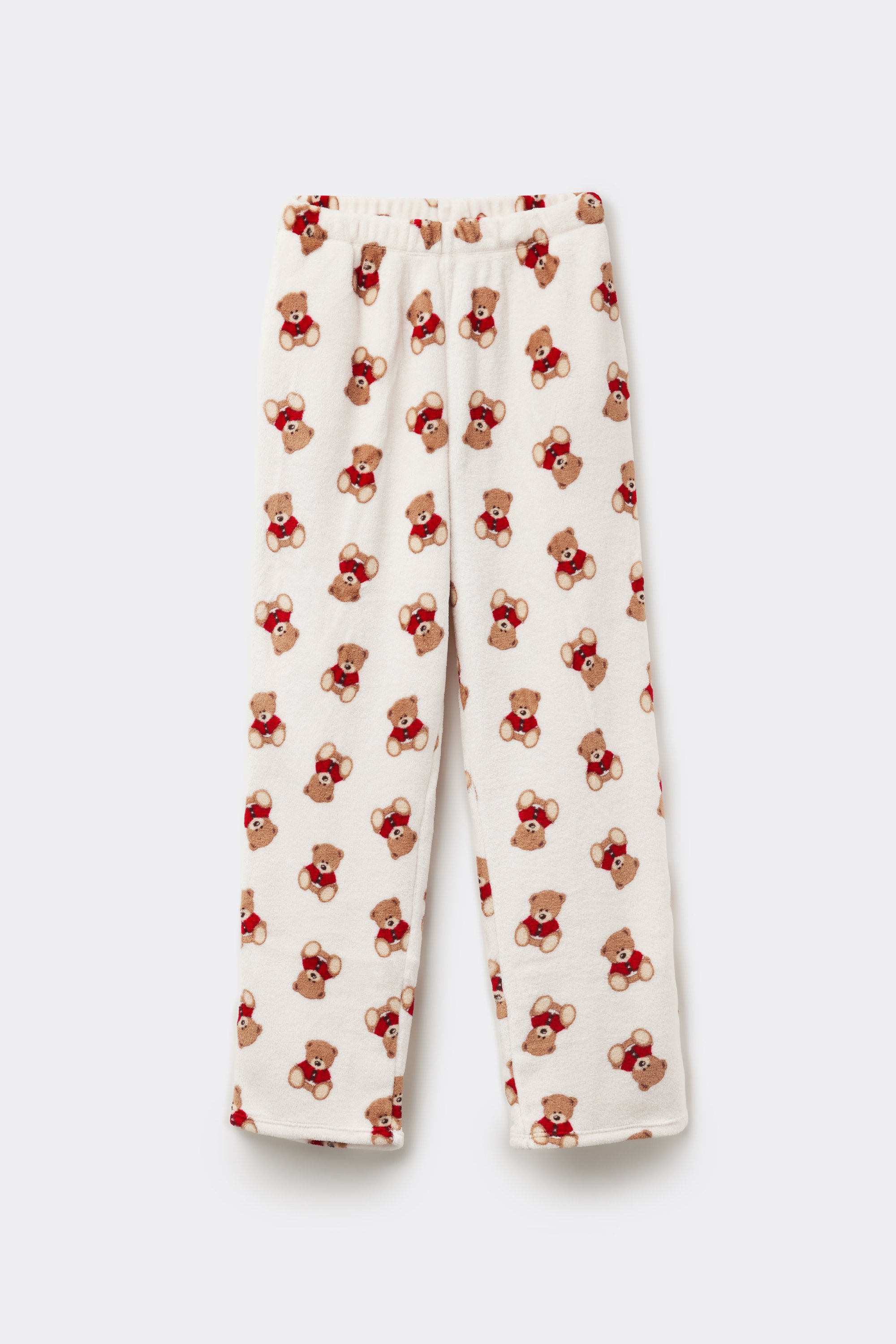 Light Printed Fleece Trousers