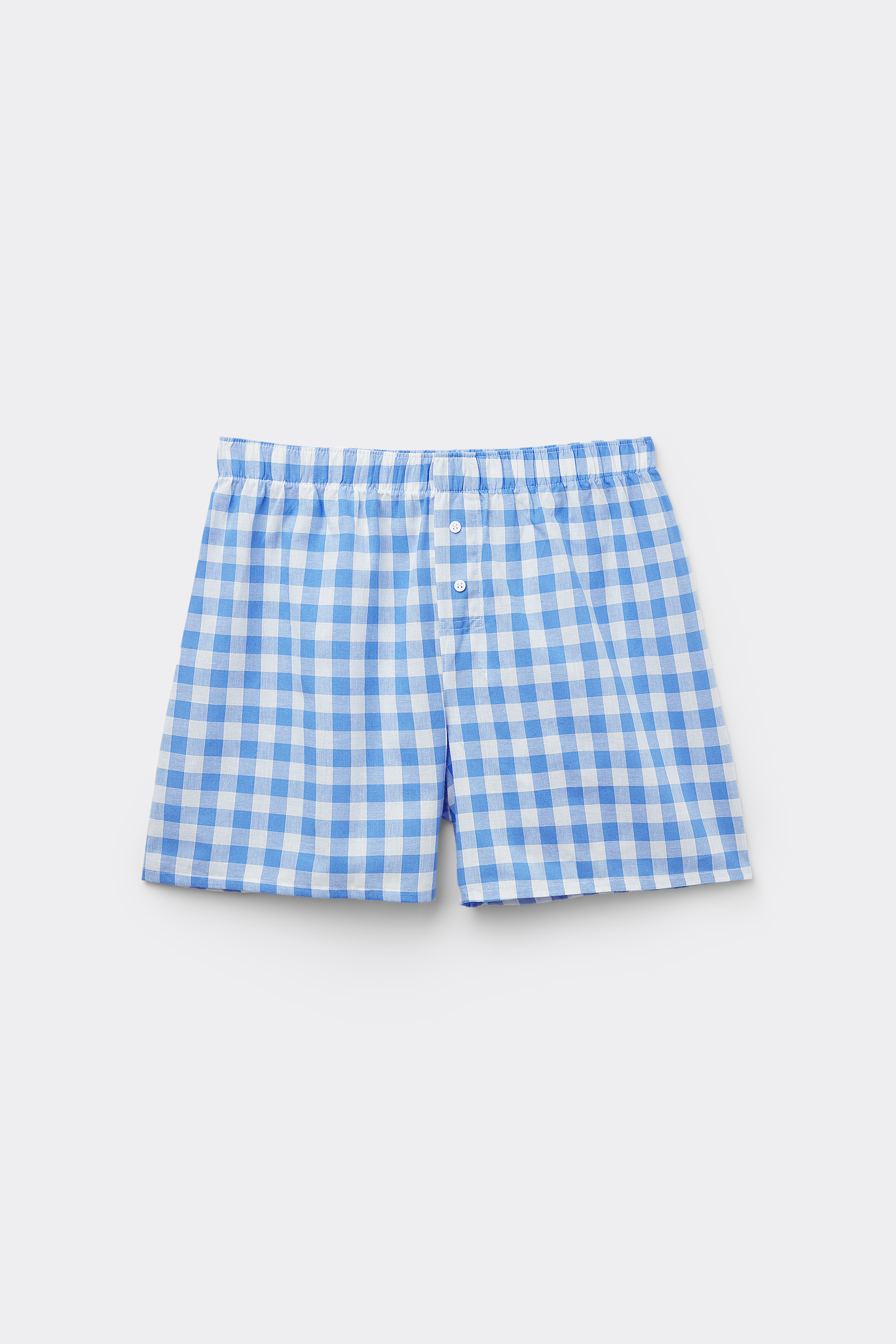 Shorts aus bedrucktem Baumwolltuch