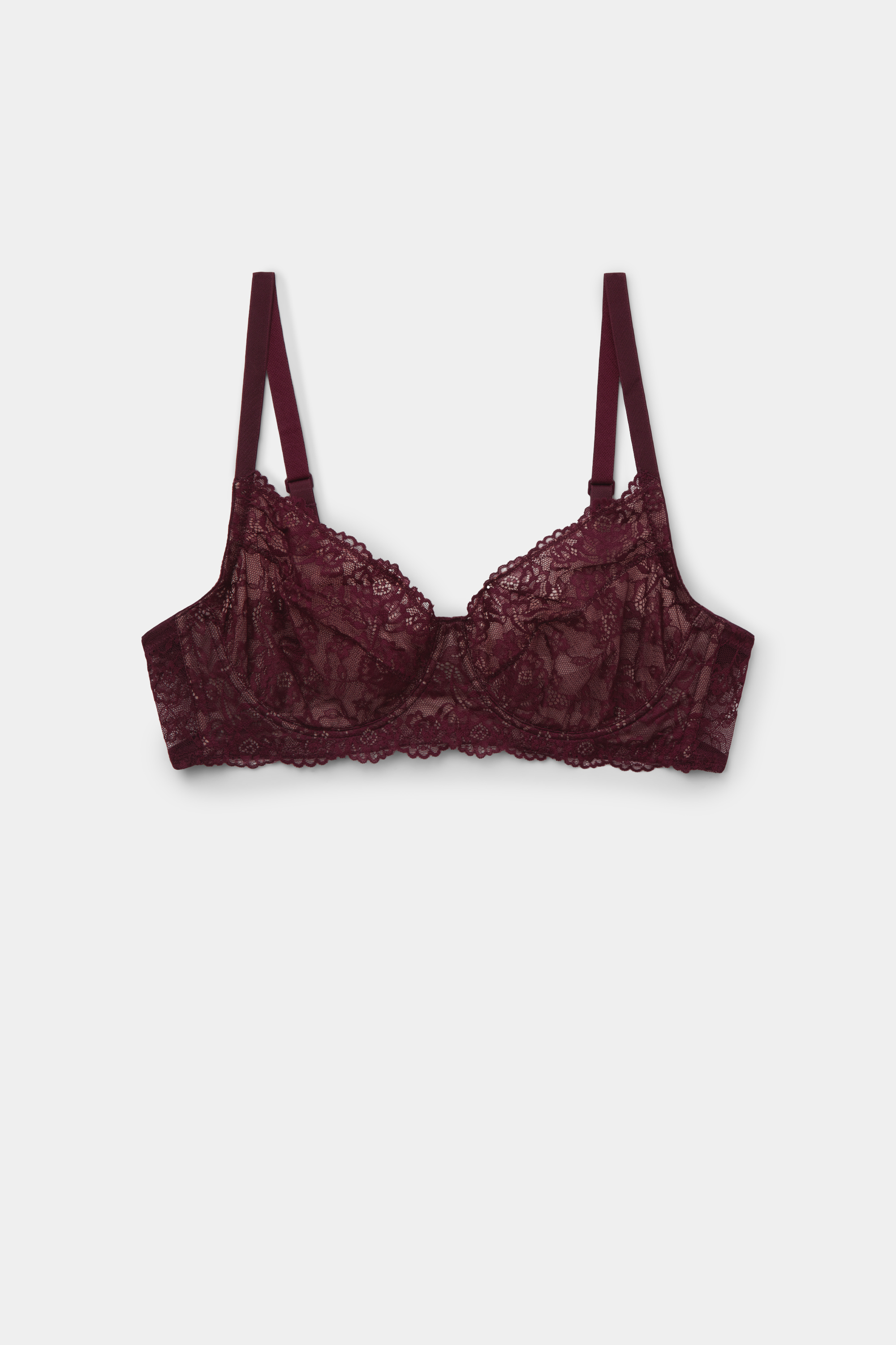 Paris Recycled Lace Unpadded Balconette Bra