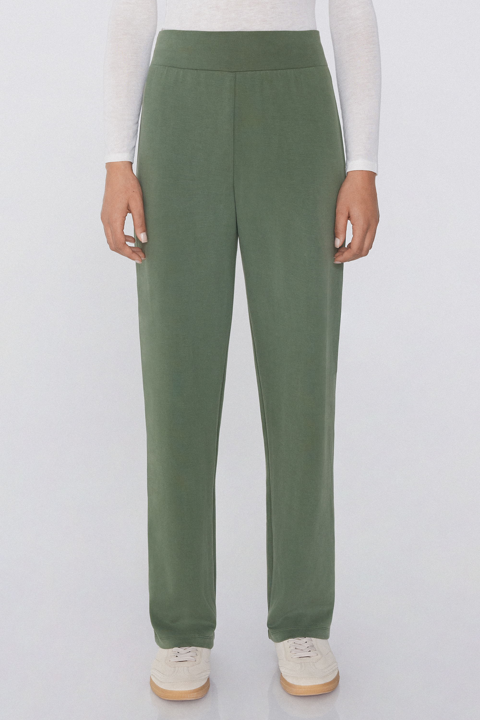 Pantaloni Lunghi Da Uomo Soft Knit In Viscosa Di Bambù - Morbidi, Con Tasche E Cintura Regolabile