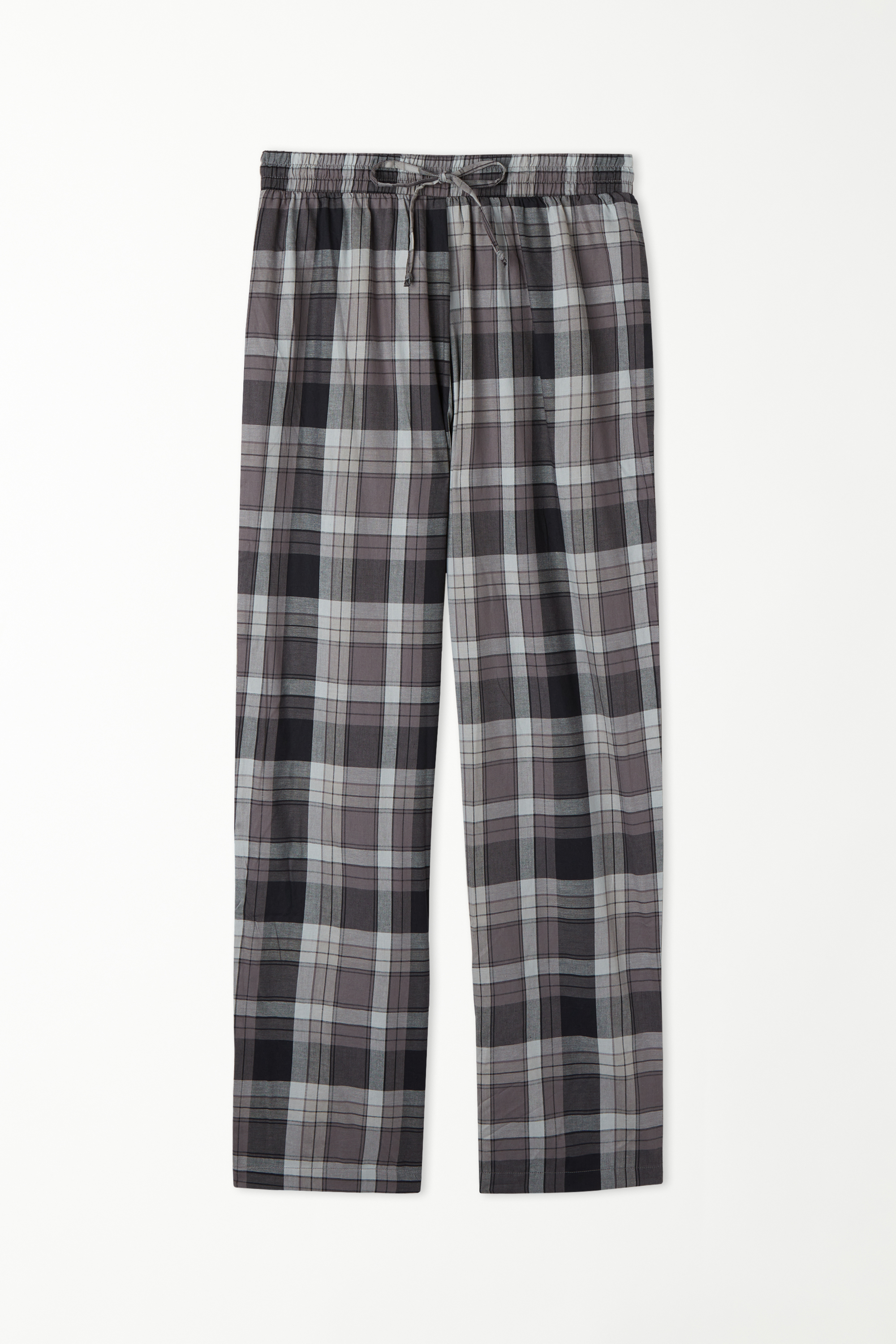 Straight-Cut Cotton Canvas Trousers