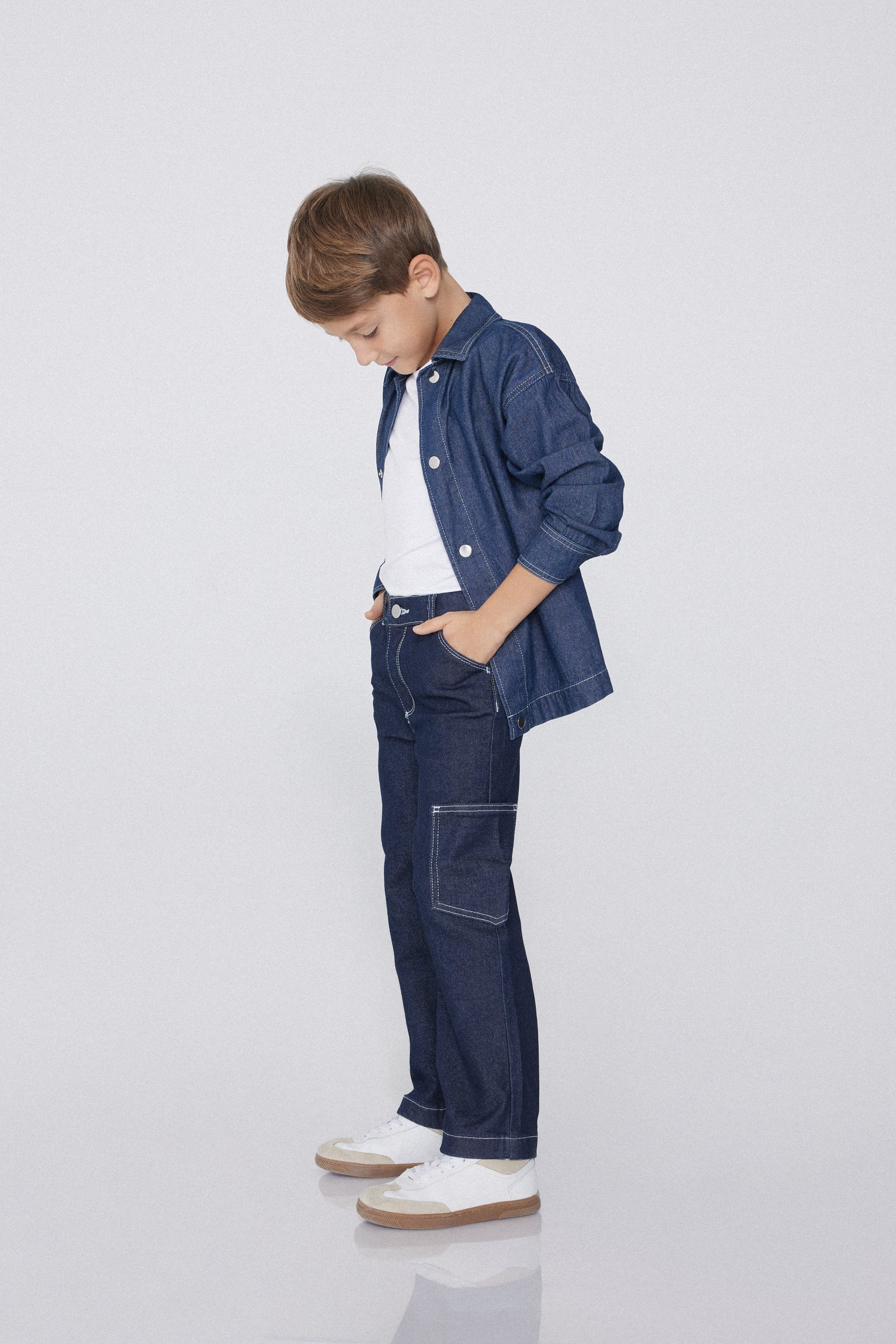 Jeans Garçon Cargo