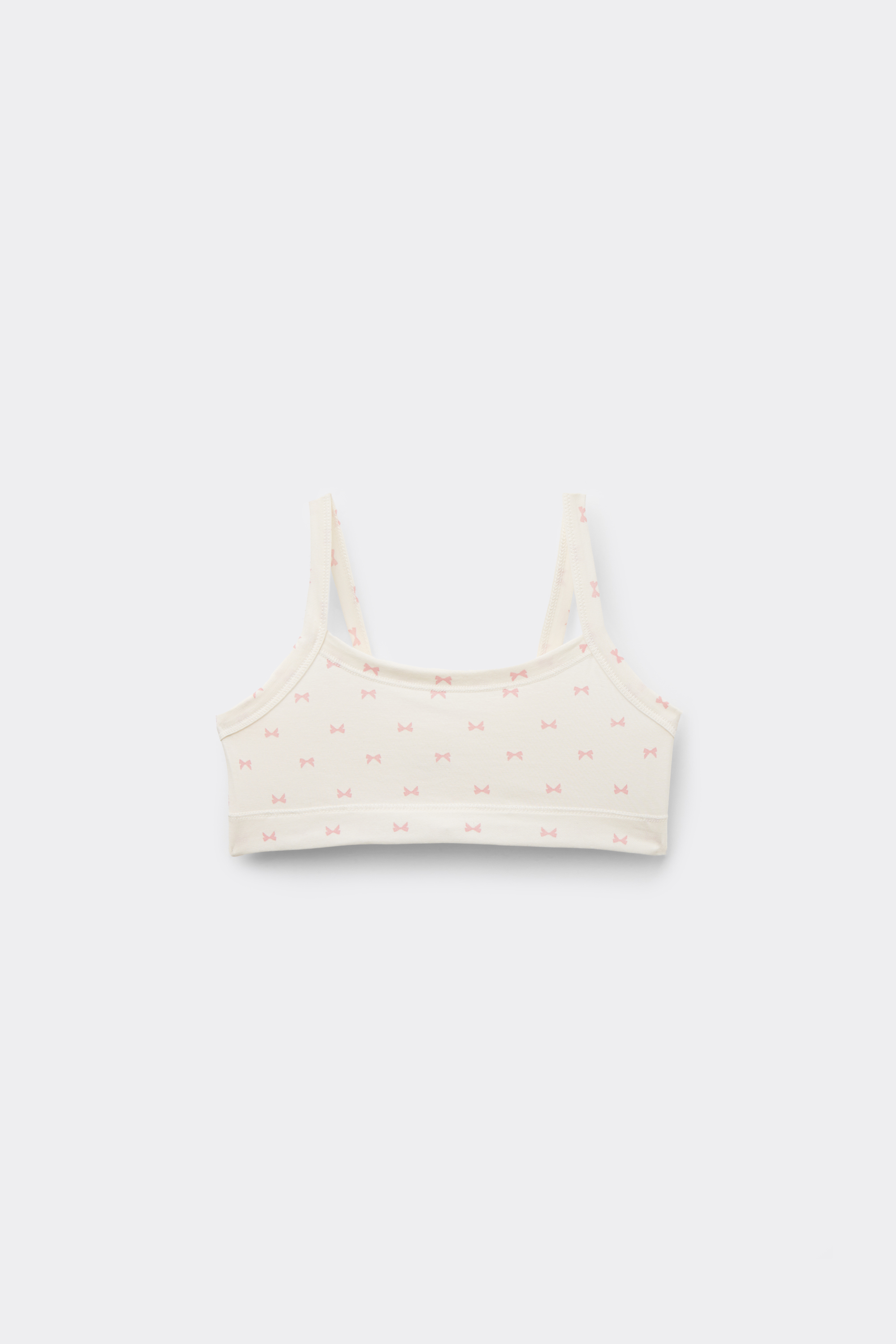 Brassiere Bimba in Cotone Stampato