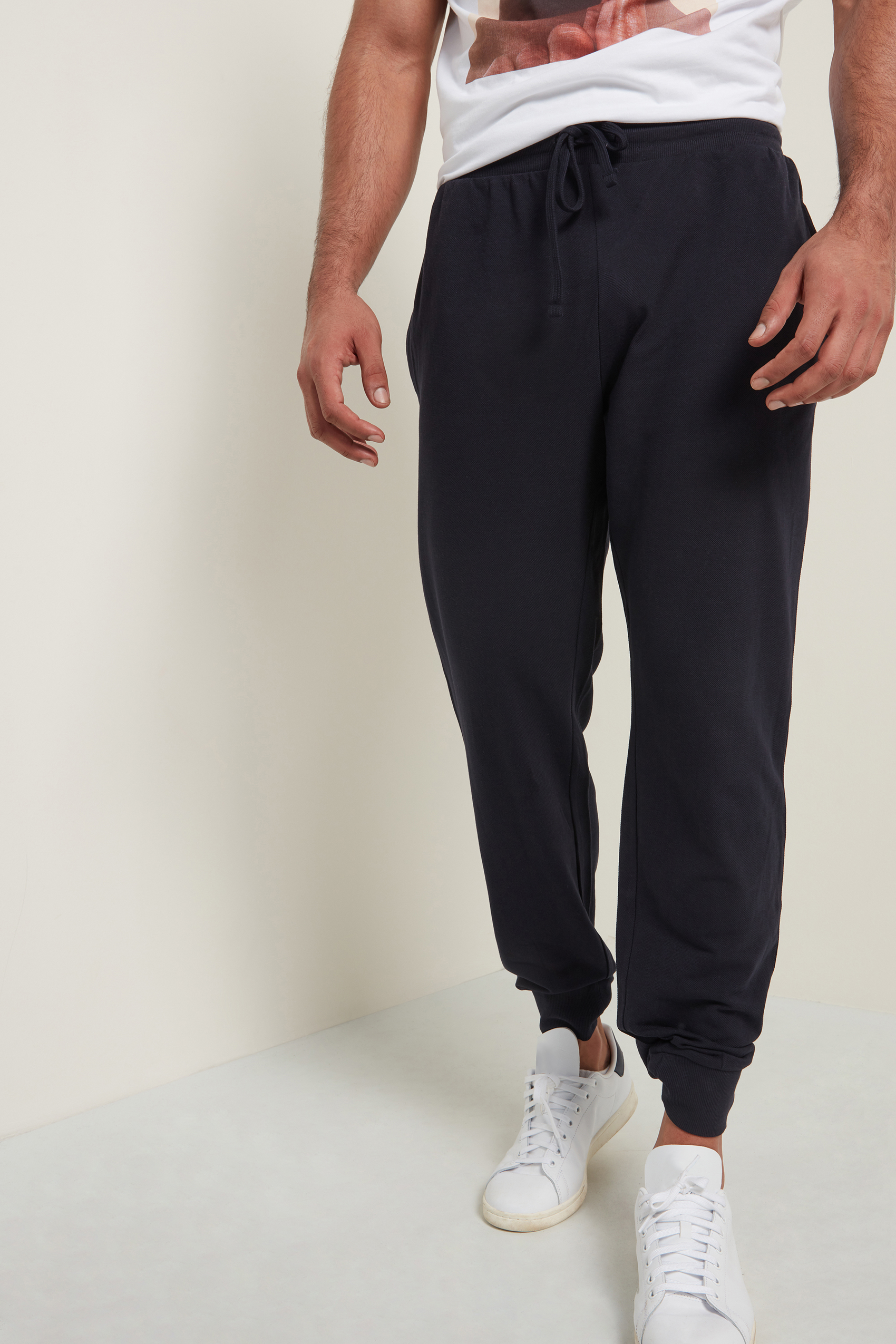 Pantalone Lungo Piquet con Tasche | Tezenis